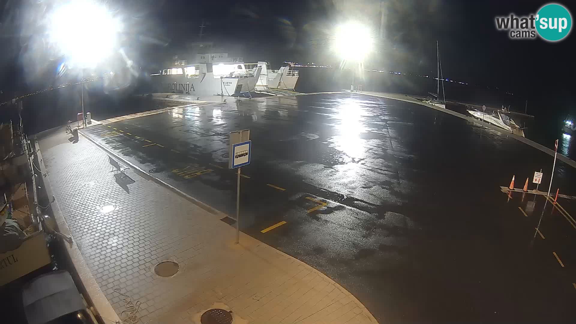 Tkon v živo – trajekt – Dalmacija – Hrvaška