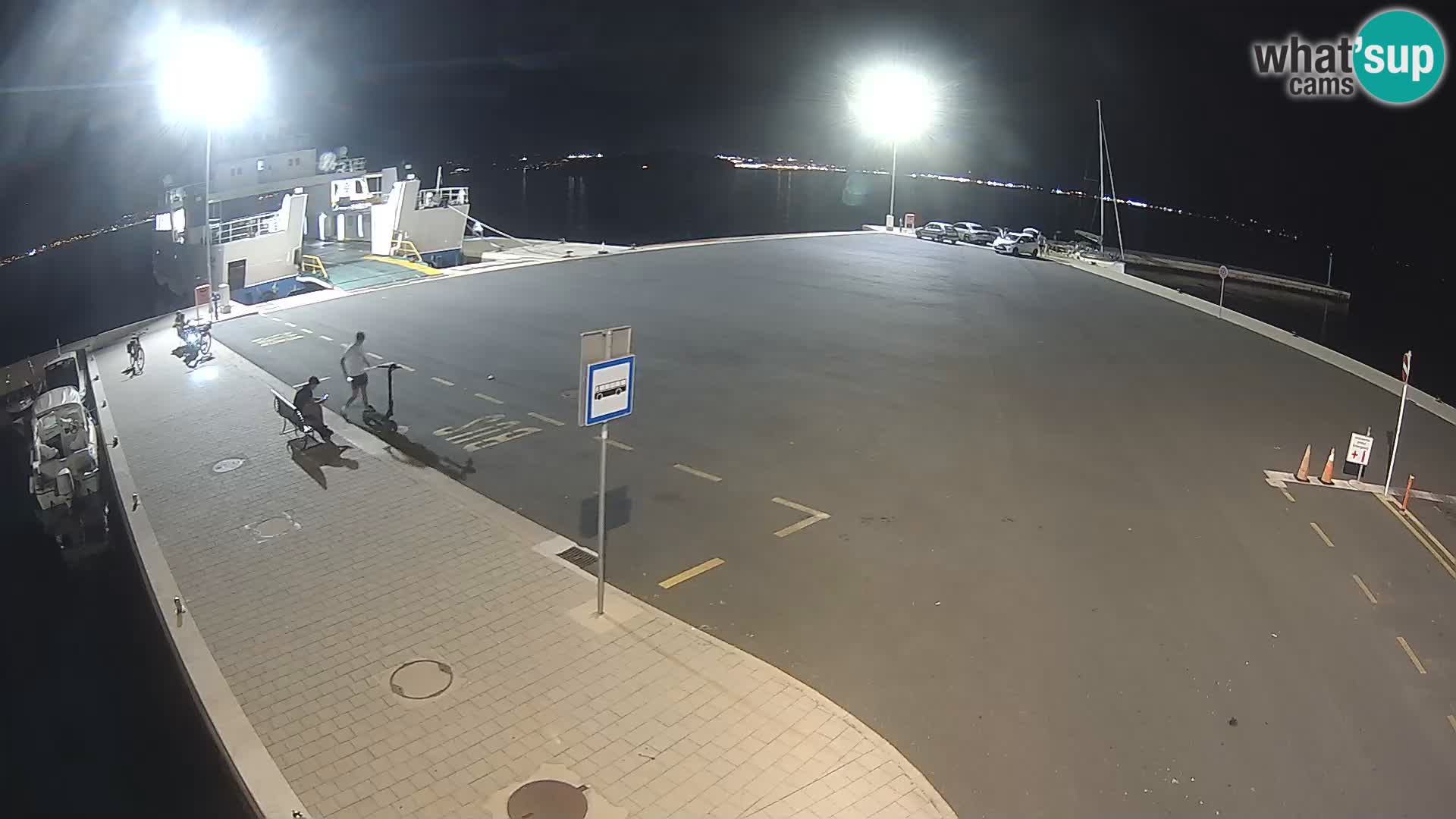 Tkon Live cam – traghetto – Dalmazia – Croazia