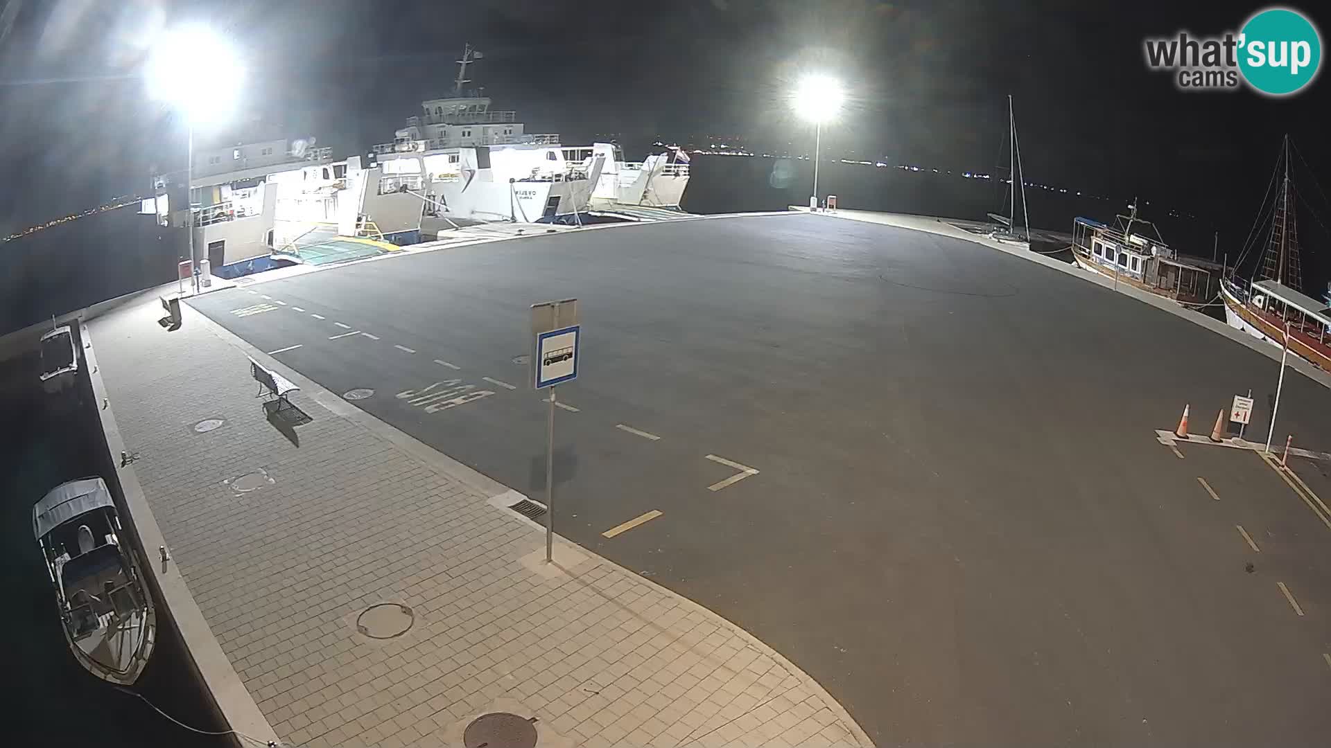 Tkon Live cam – ferry – Dalmatia – Croatia
