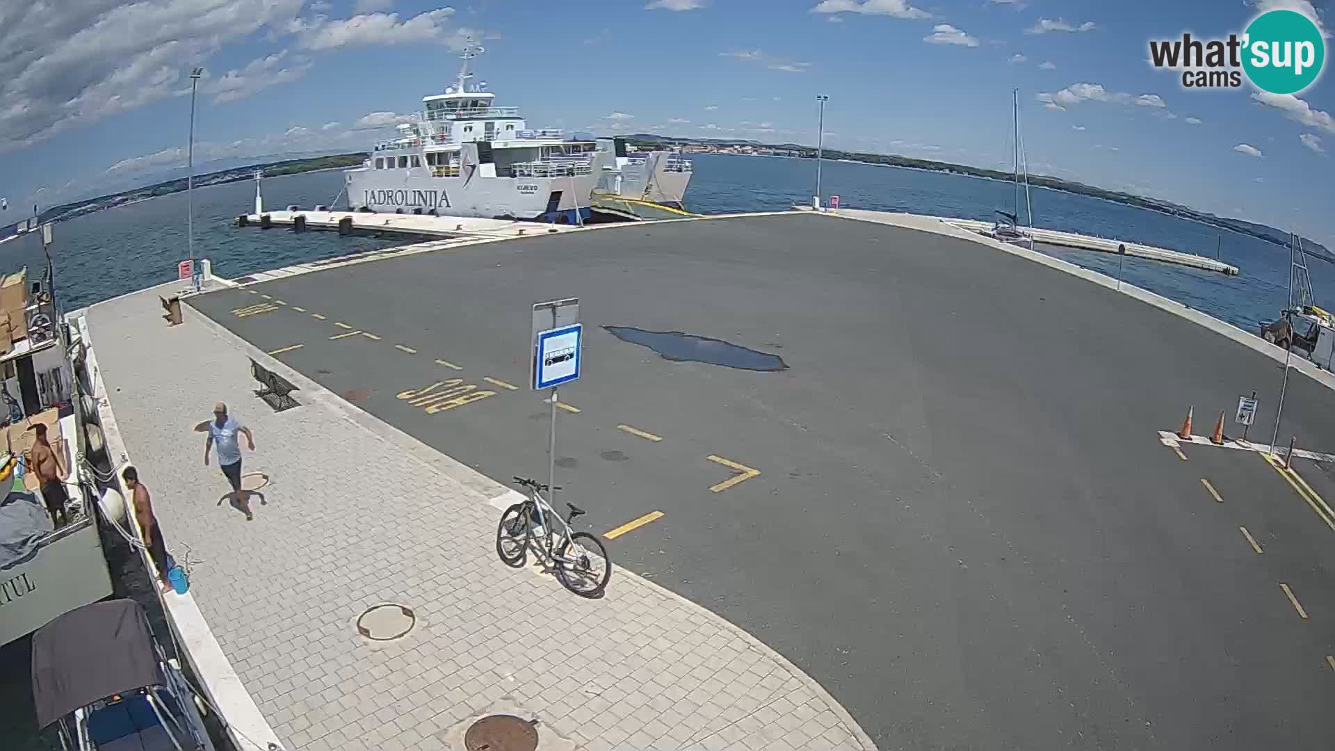 Tkon Live cam – traghetto – Dalmazia – Croazia