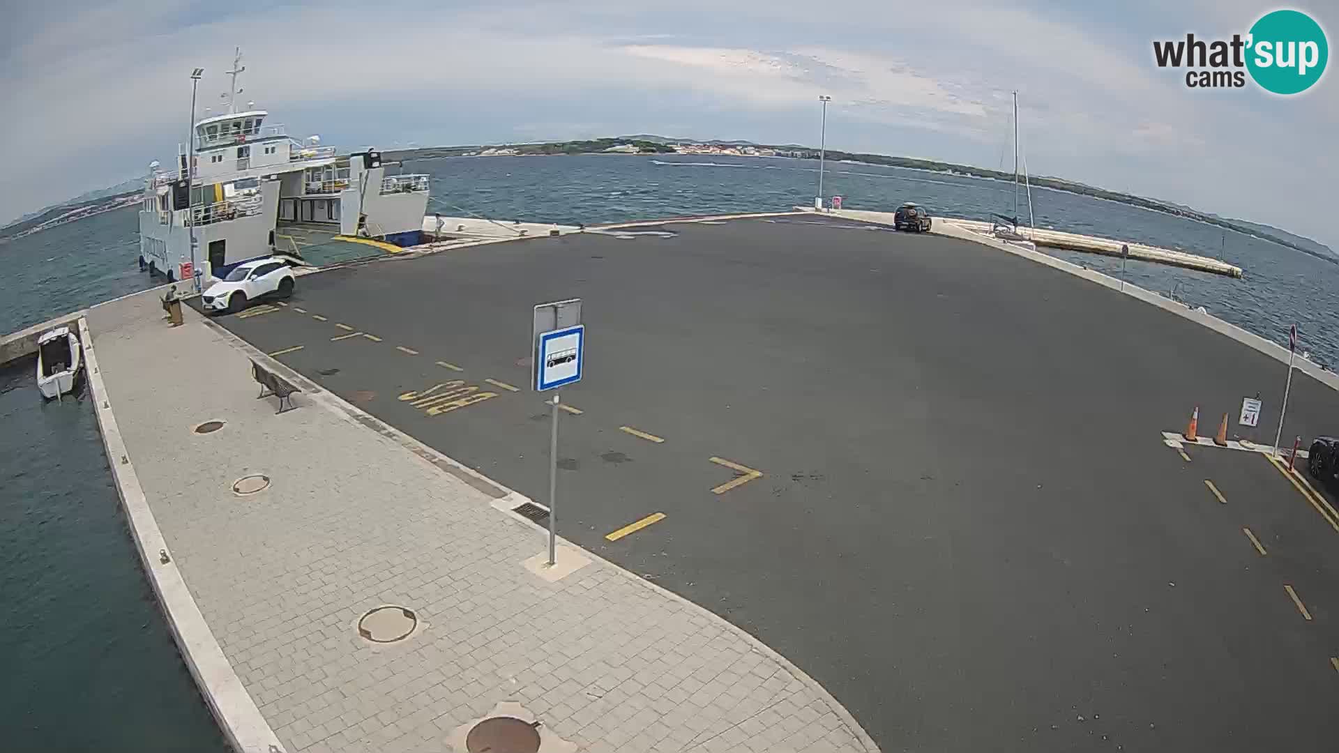 Tkon camera en vivo – Transportar – Dalmacia – Croacia