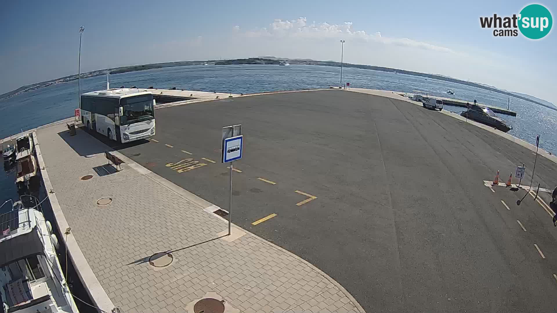 Tkon Live cam – traghetto – Dalmazia – Croazia