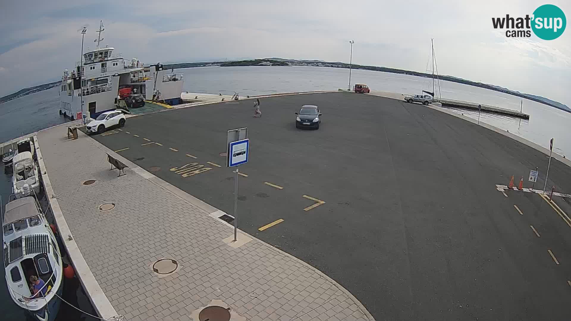 Tkon Live cam – traghetto – Dalmazia – Croazia