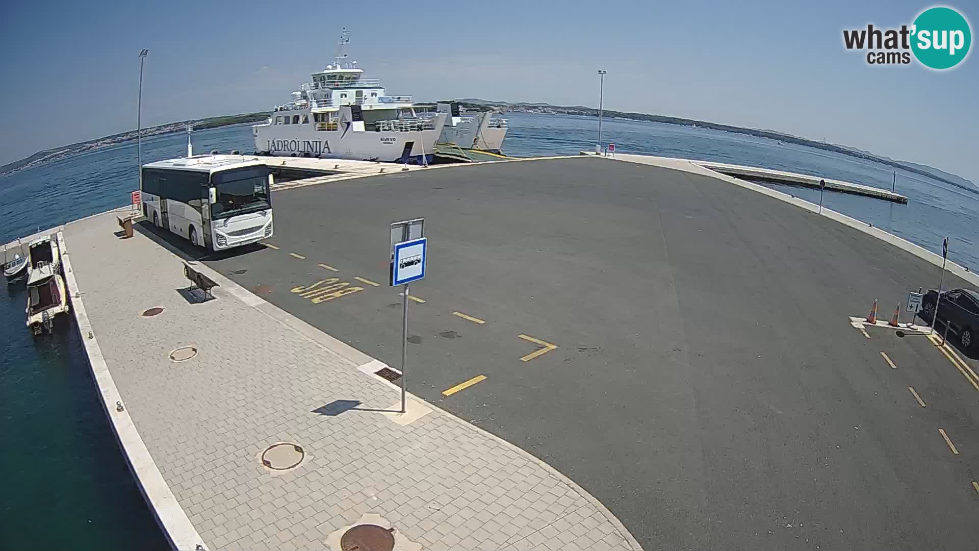 Tkon camera en vivo – Transportar – Dalmacia – Croacia