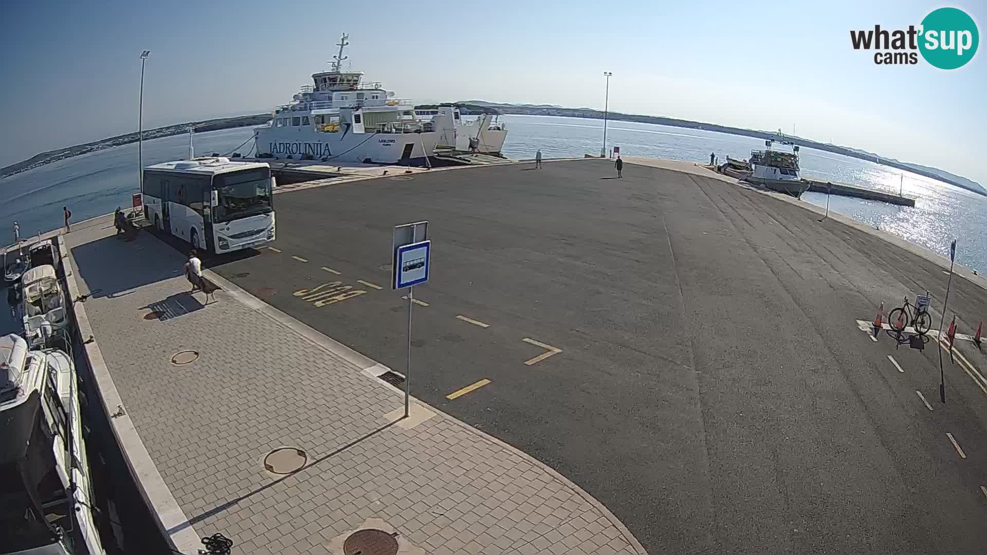 Tkon camera en vivo – Transportar – Dalmacia – Croacia