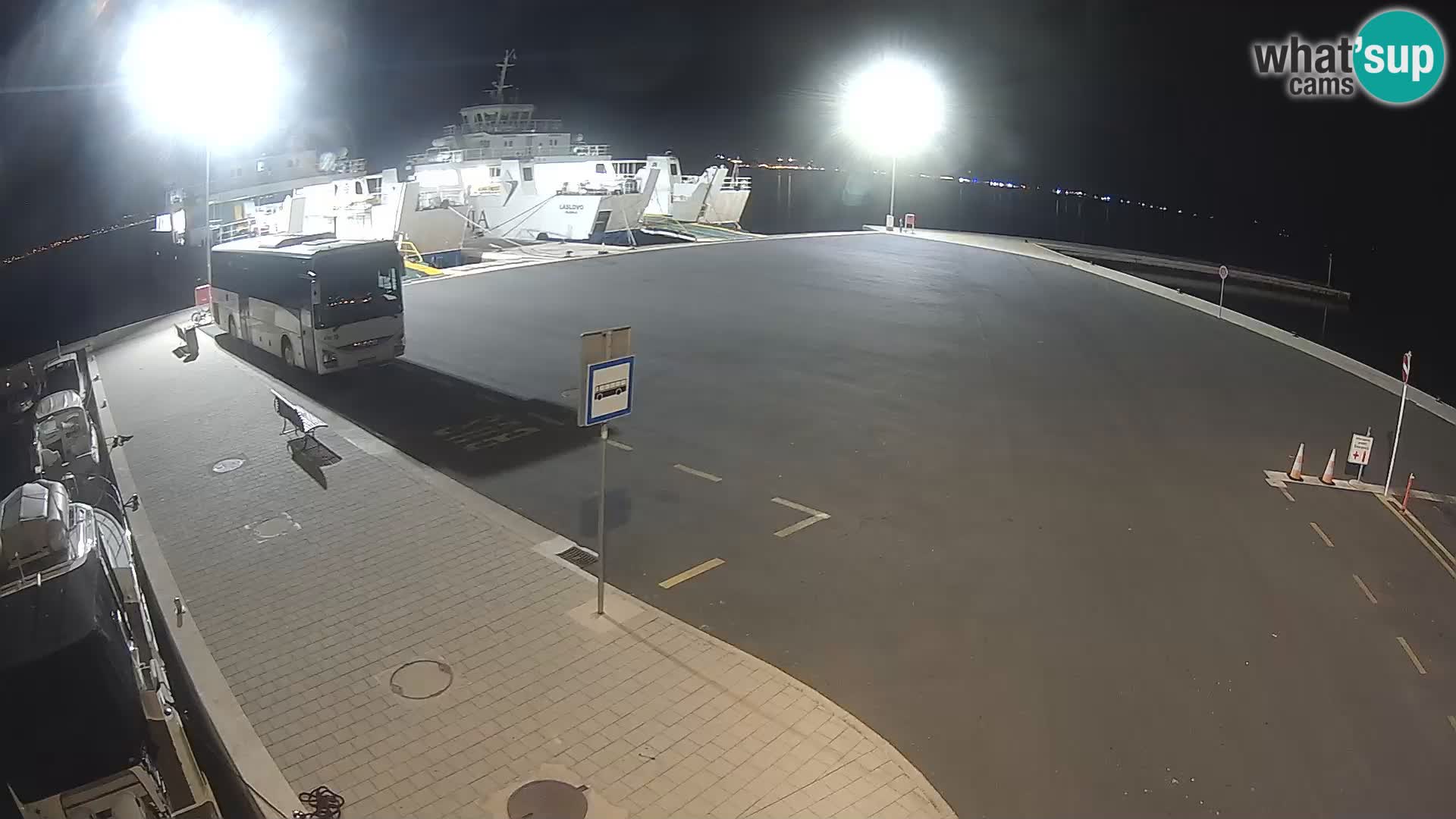 Tkon Live cam – Fähre – Dalmatien – Kroatien