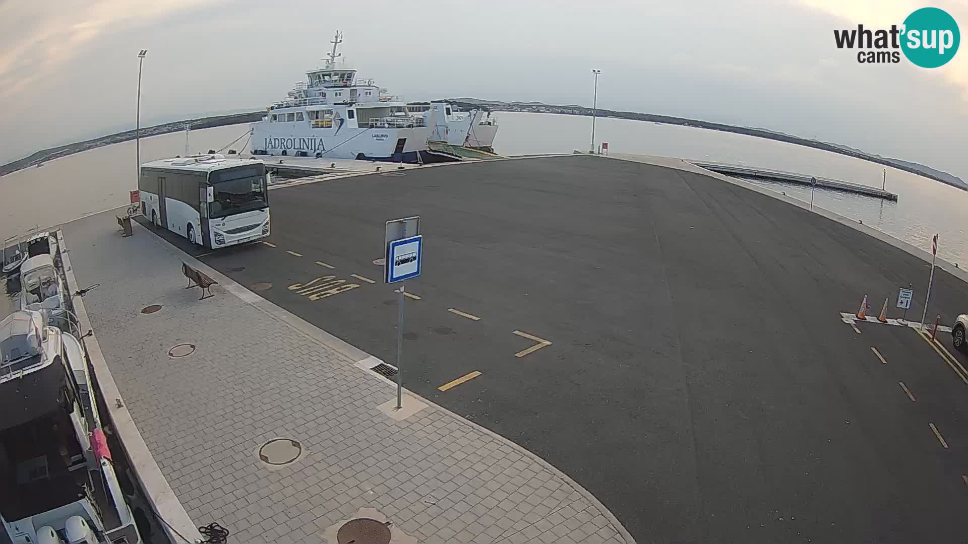 Tkon Live cam – ferry – Dalmatia – Croatia