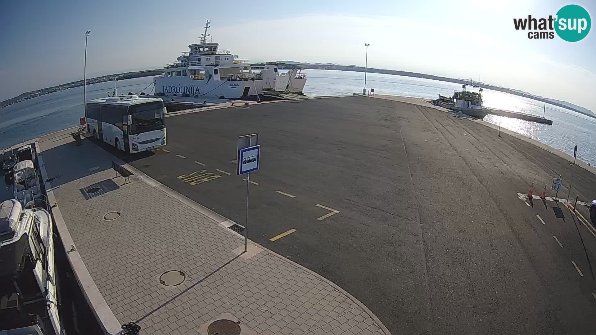 Tkon camera en vivo – Transportar – Dalmacia – Croacia