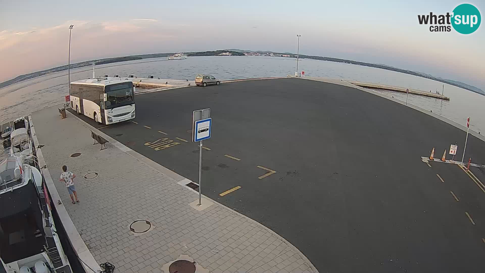 Tkon Live cam – ferry – Dalmatia – Croatia