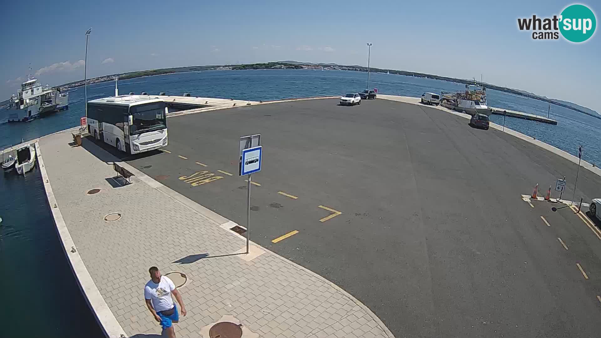 Tkon Live cam – Fähre – Dalmatien – Kroatien