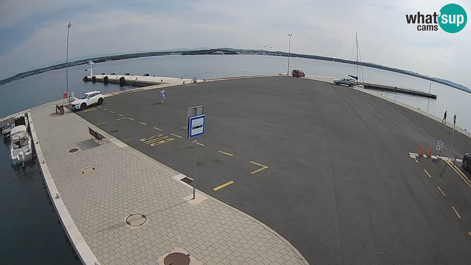 Tkon Live cam – traghetto – Dalmazia – Croazia