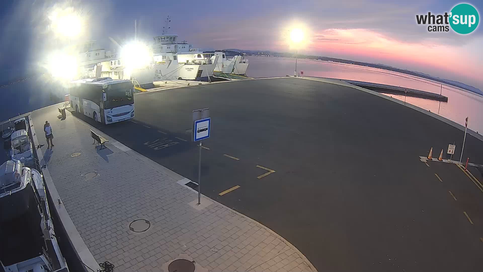 Tkon camera en vivo – Transportar – Dalmacia – Croacia