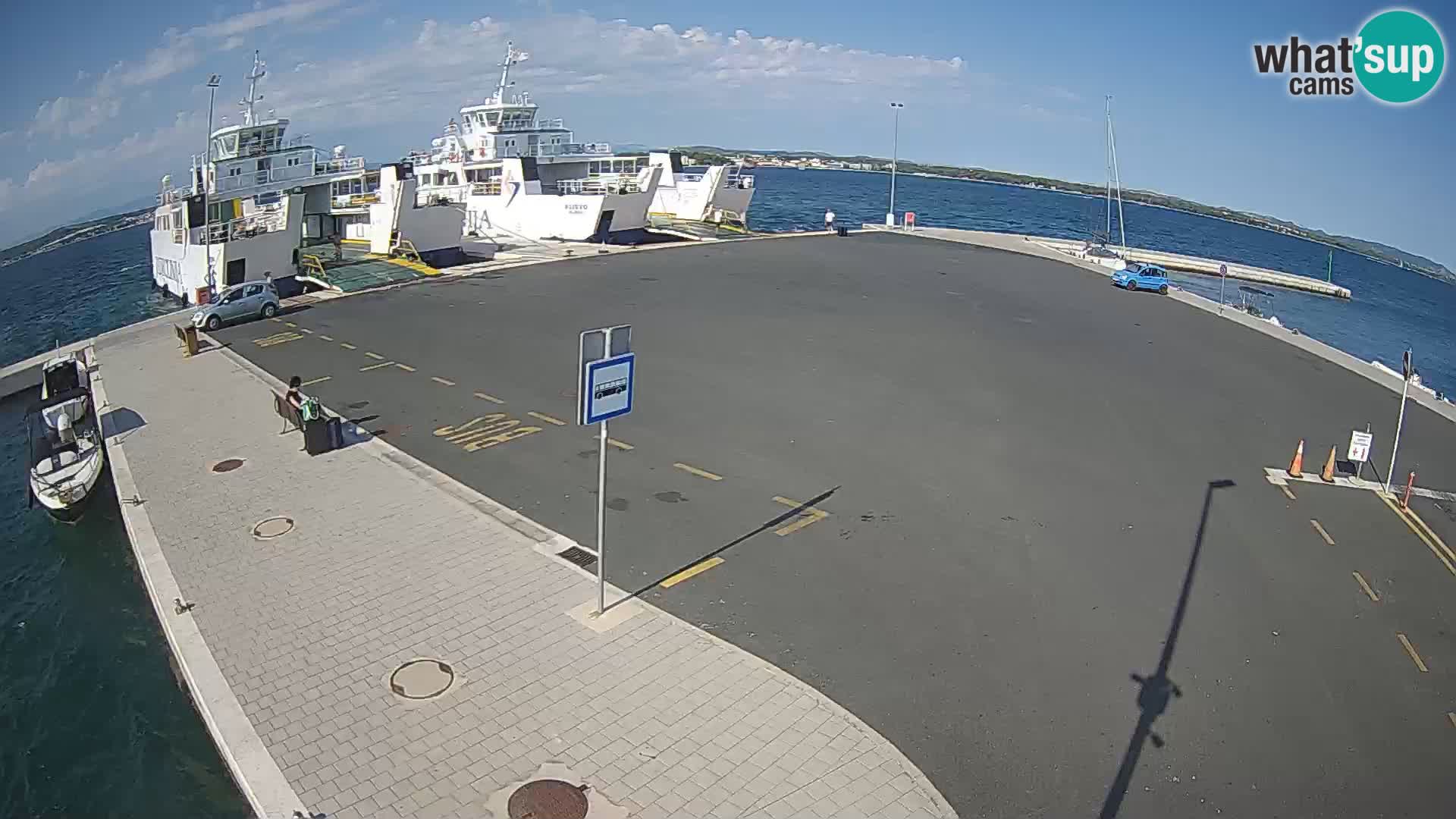 Tkon Live cam – traghetto – Dalmazia – Croazia