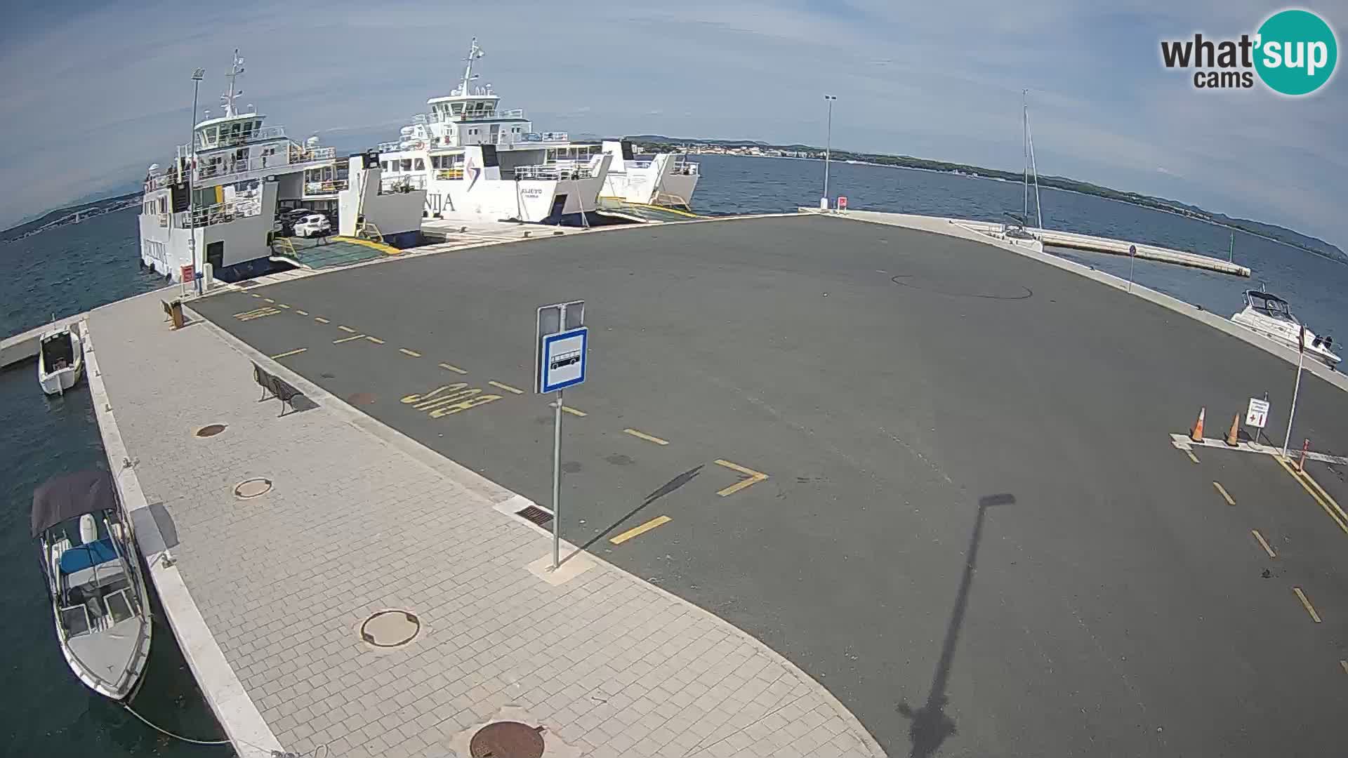 Tkon Live cam – traghetto – Dalmazia – Croazia