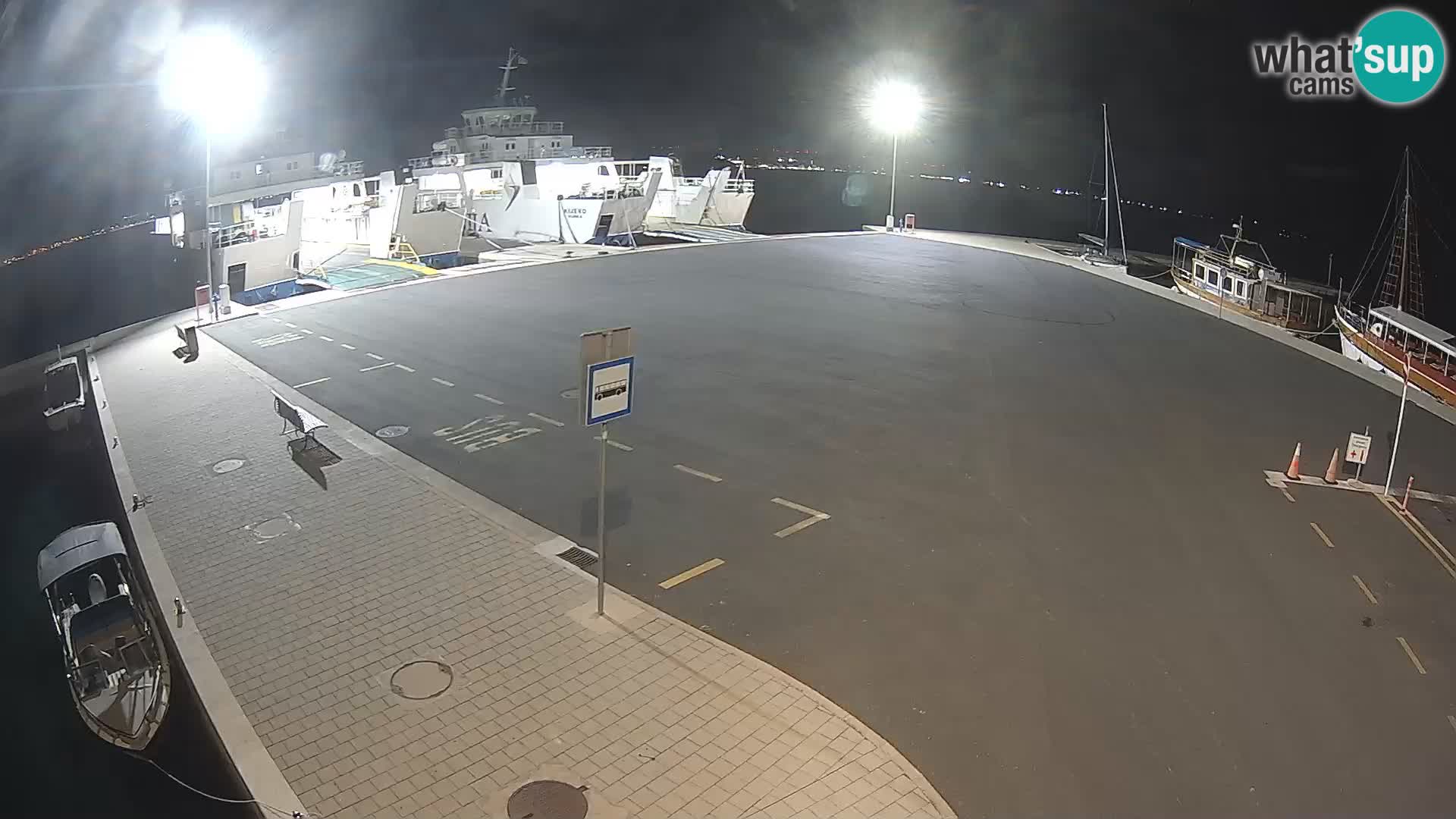 Tkon Live cam – ferry – Dalmatia – Croatia