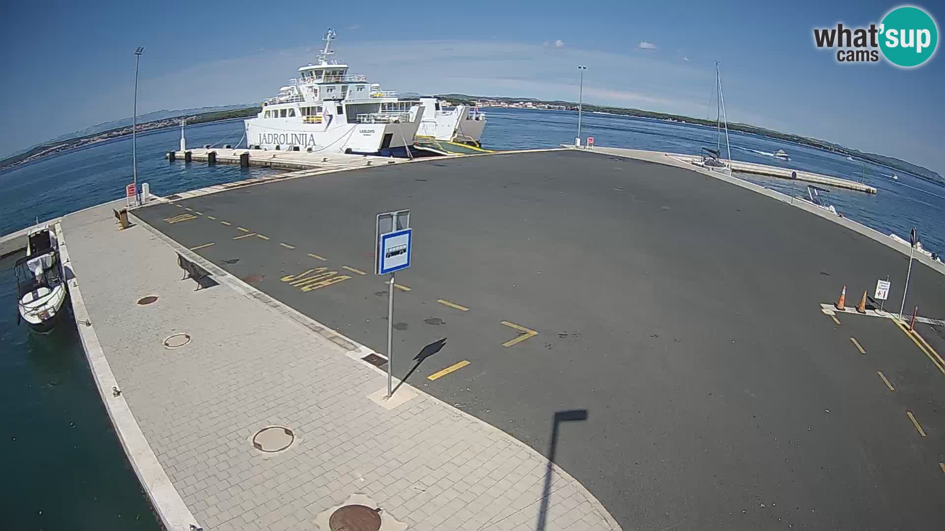 Tkon Live cam – Fähre – Dalmatien – Kroatien