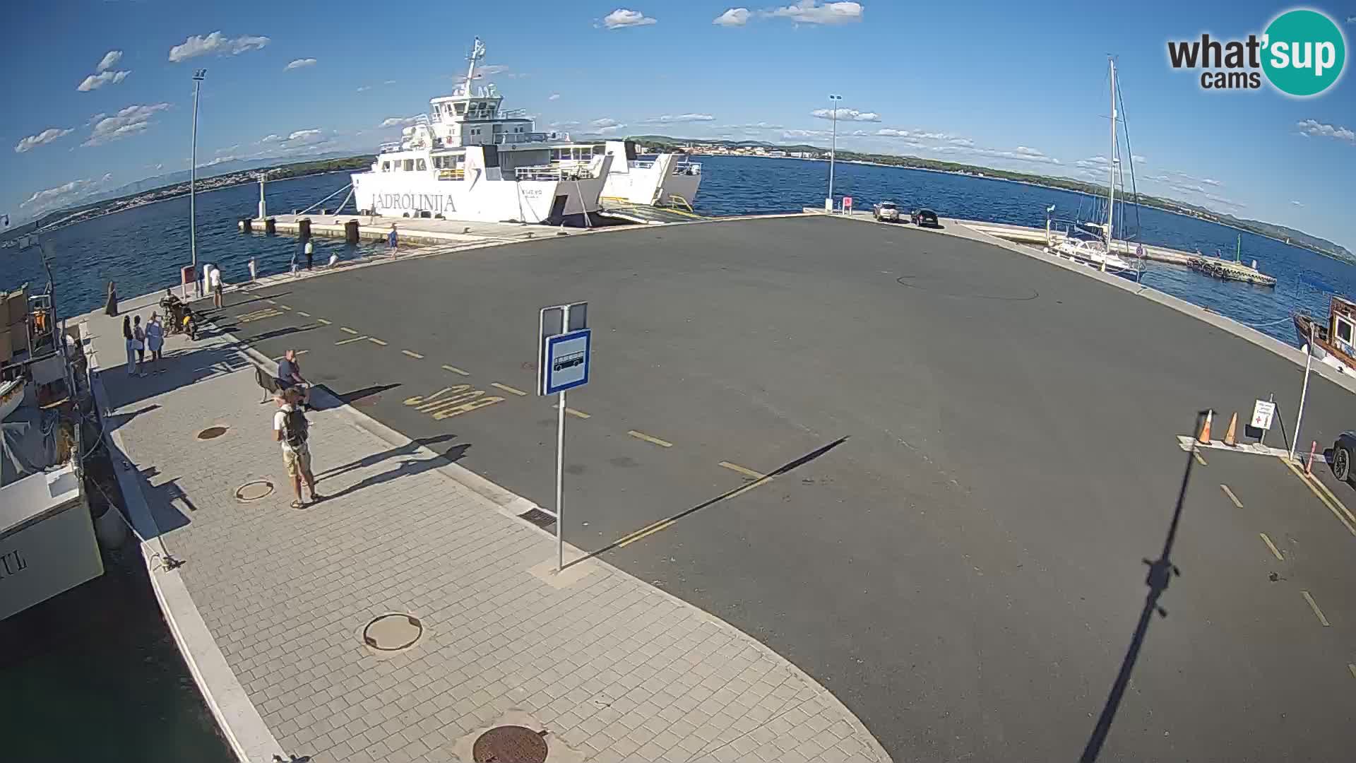 Tkon Live cam – Fähre – Dalmatien – Kroatien