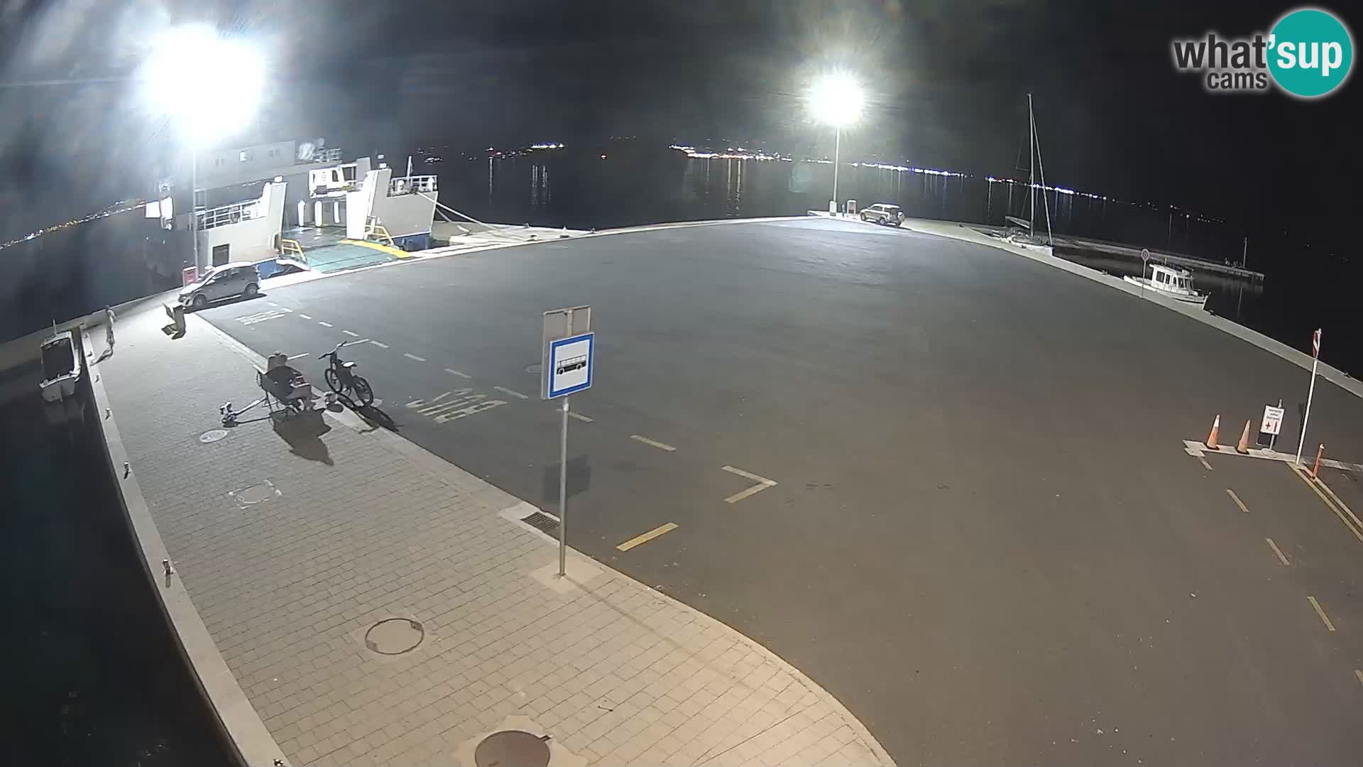 Tkon Live cam – traghetto – Dalmazia – Croazia