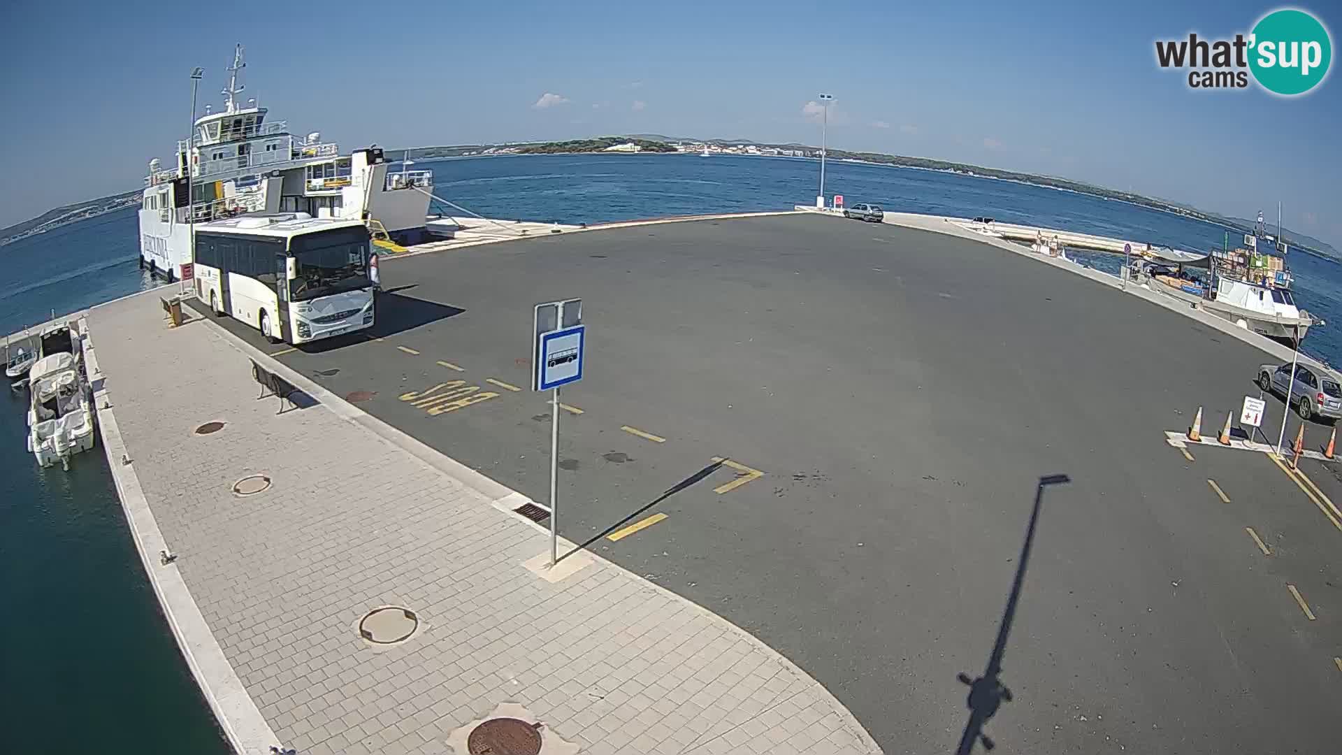 Tkon Live cam – Fähre – Dalmatien – Kroatien