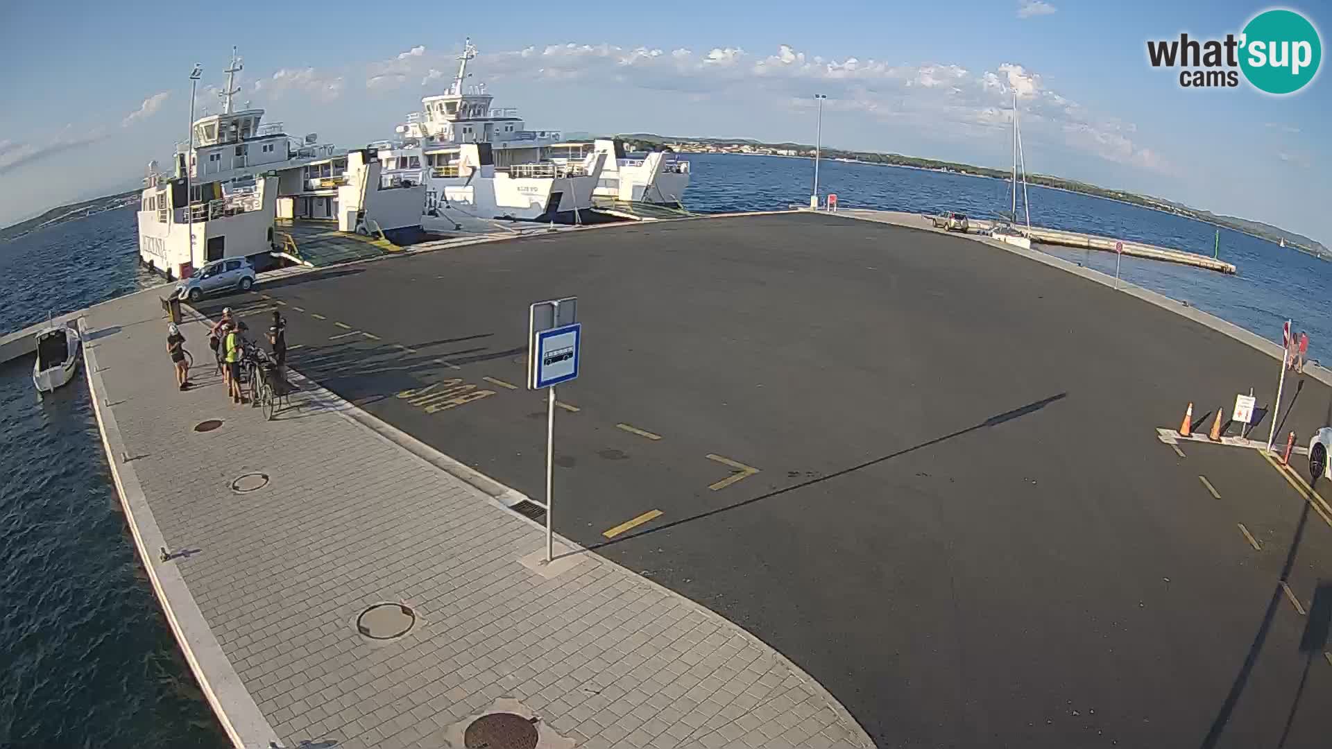 Tkon u živo – trajekt – Dalmacija