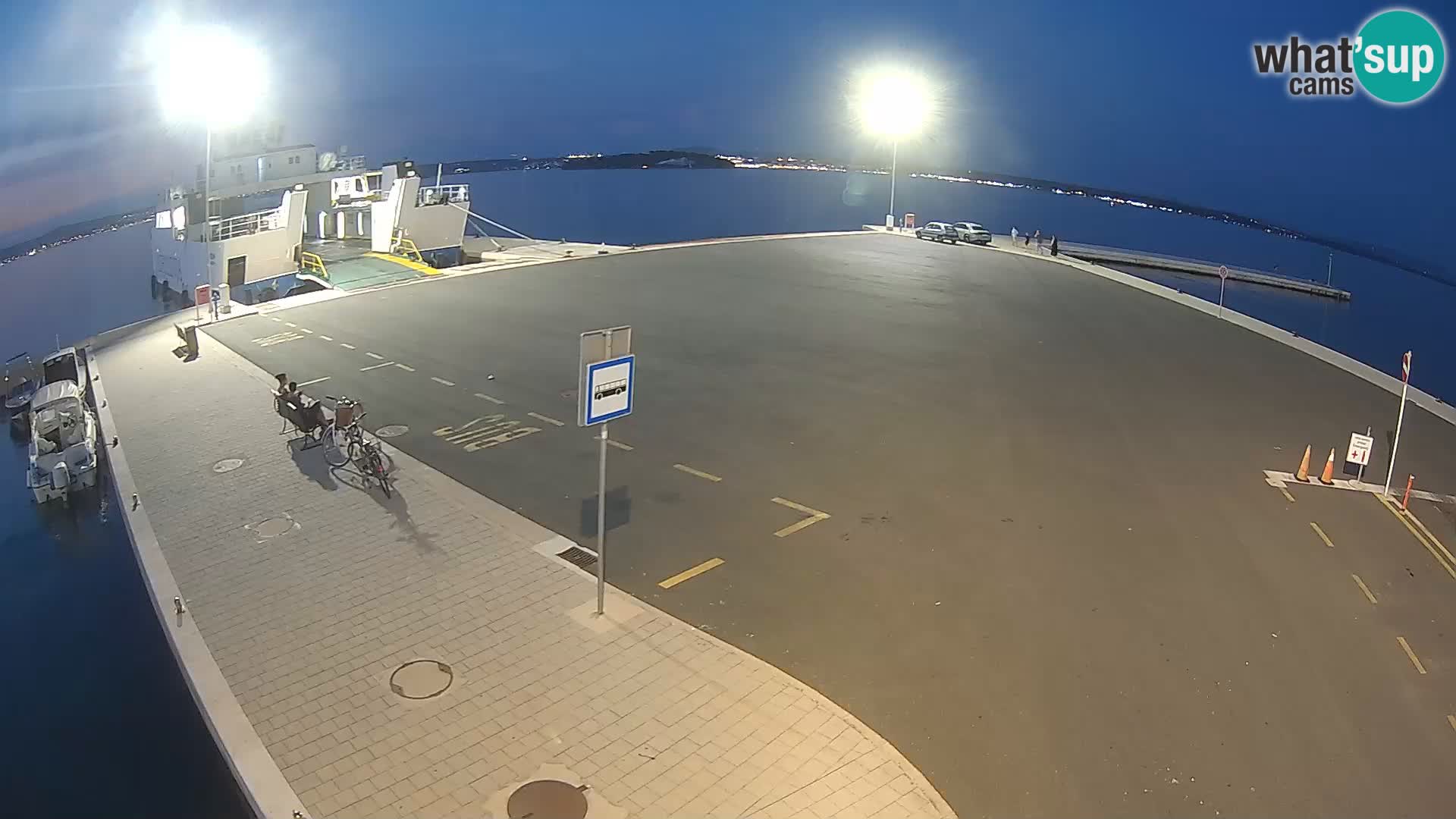 Tkon Live cam – Fähre – Dalmatien – Kroatien