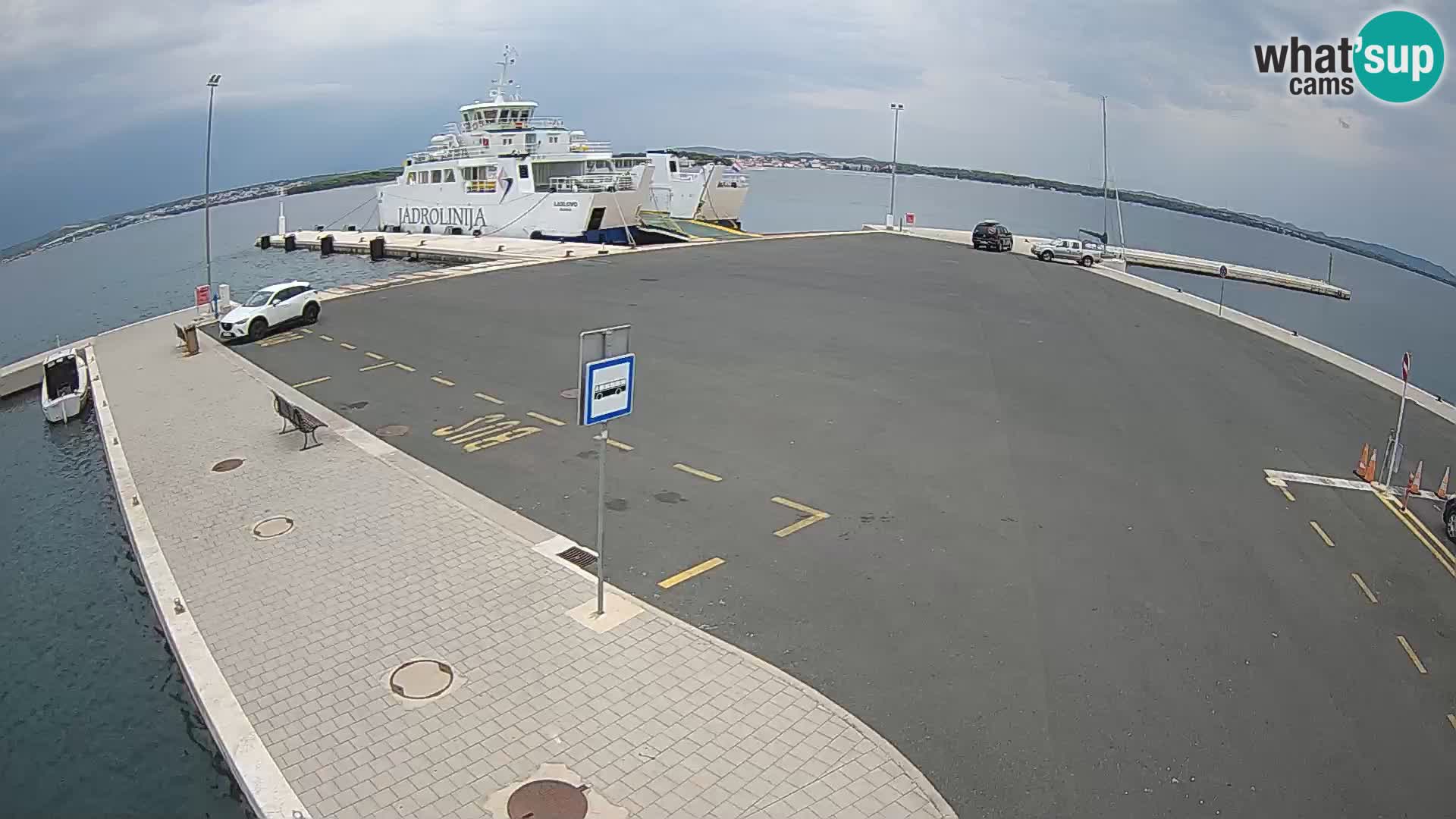 Tkon Live cam – Fähre – Dalmatien – Kroatien