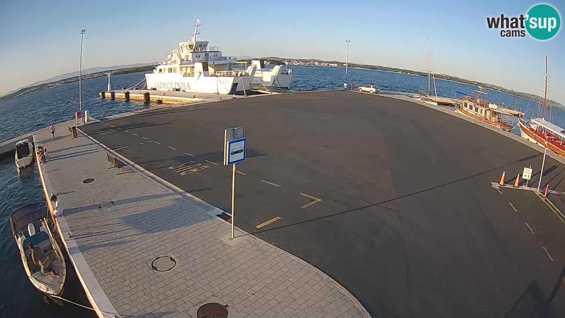 Tkon Live cam – Fähre – Dalmatien – Kroatien