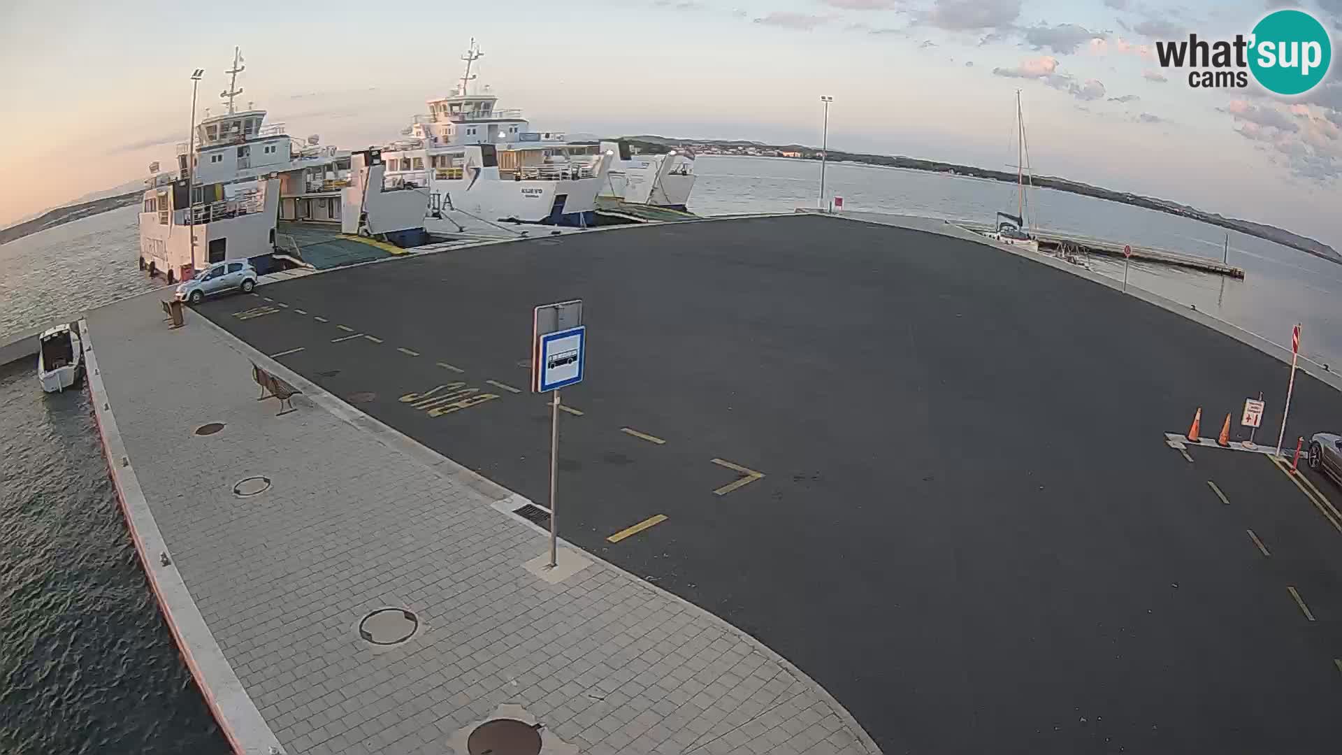 Tkon Live cam – traghetto – Dalmazia – Croazia