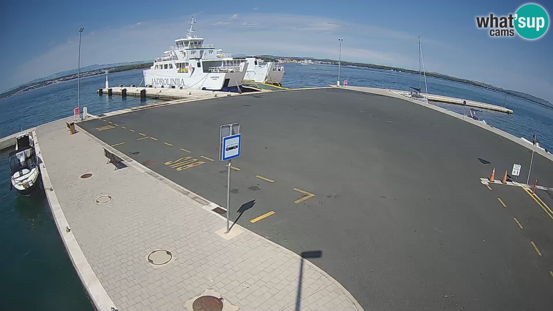 Tkon Live cam – Fähre – Dalmatien – Kroatien