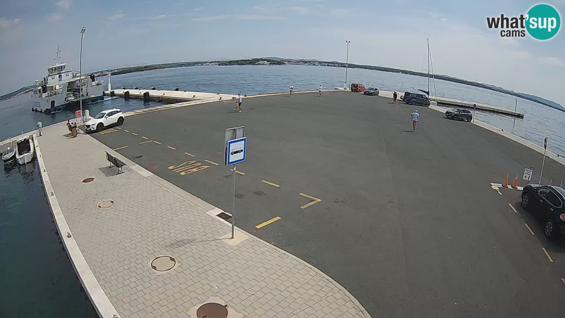 Tkon Live cam – ferry – Dalmatia – Croatia
