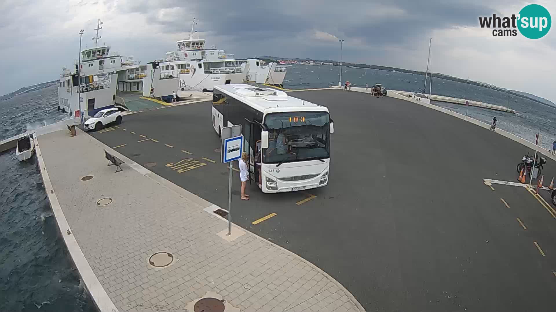 Tkon u živo – trajekt – Dalmacija