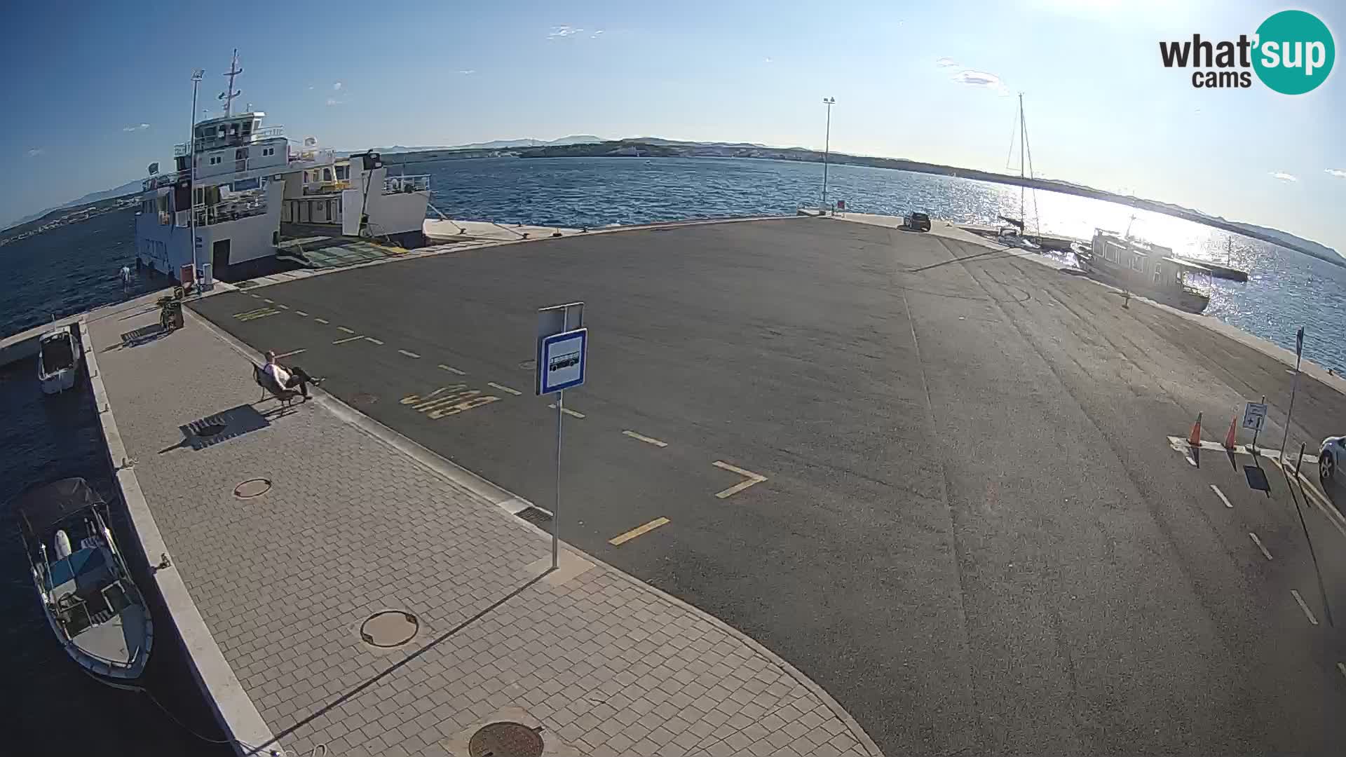 Tkon u živo – trajekt – Dalmacija