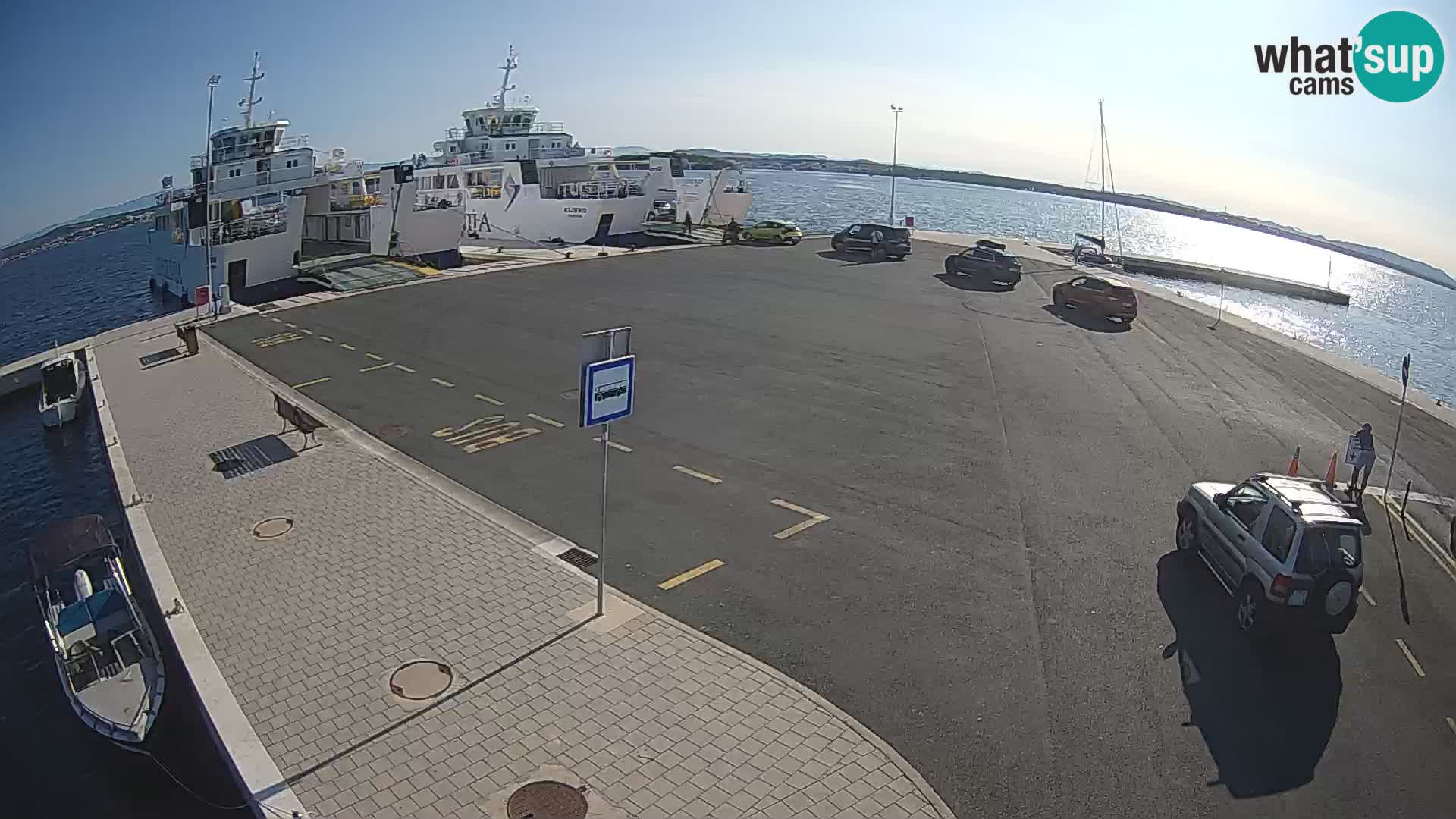 Tkon Live cam – Fähre – Dalmatien – Kroatien