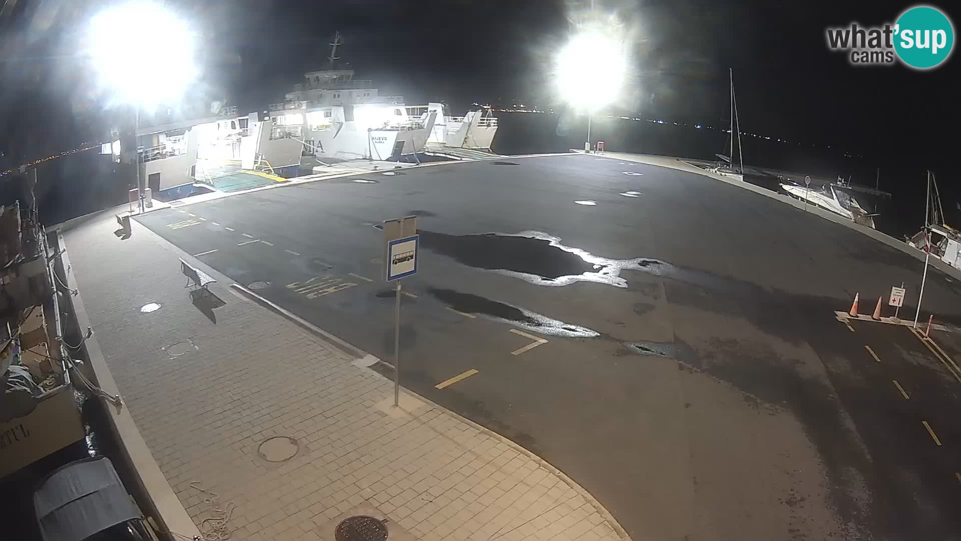 Tkon Live cam – ferry – Dalmatia – Croatia