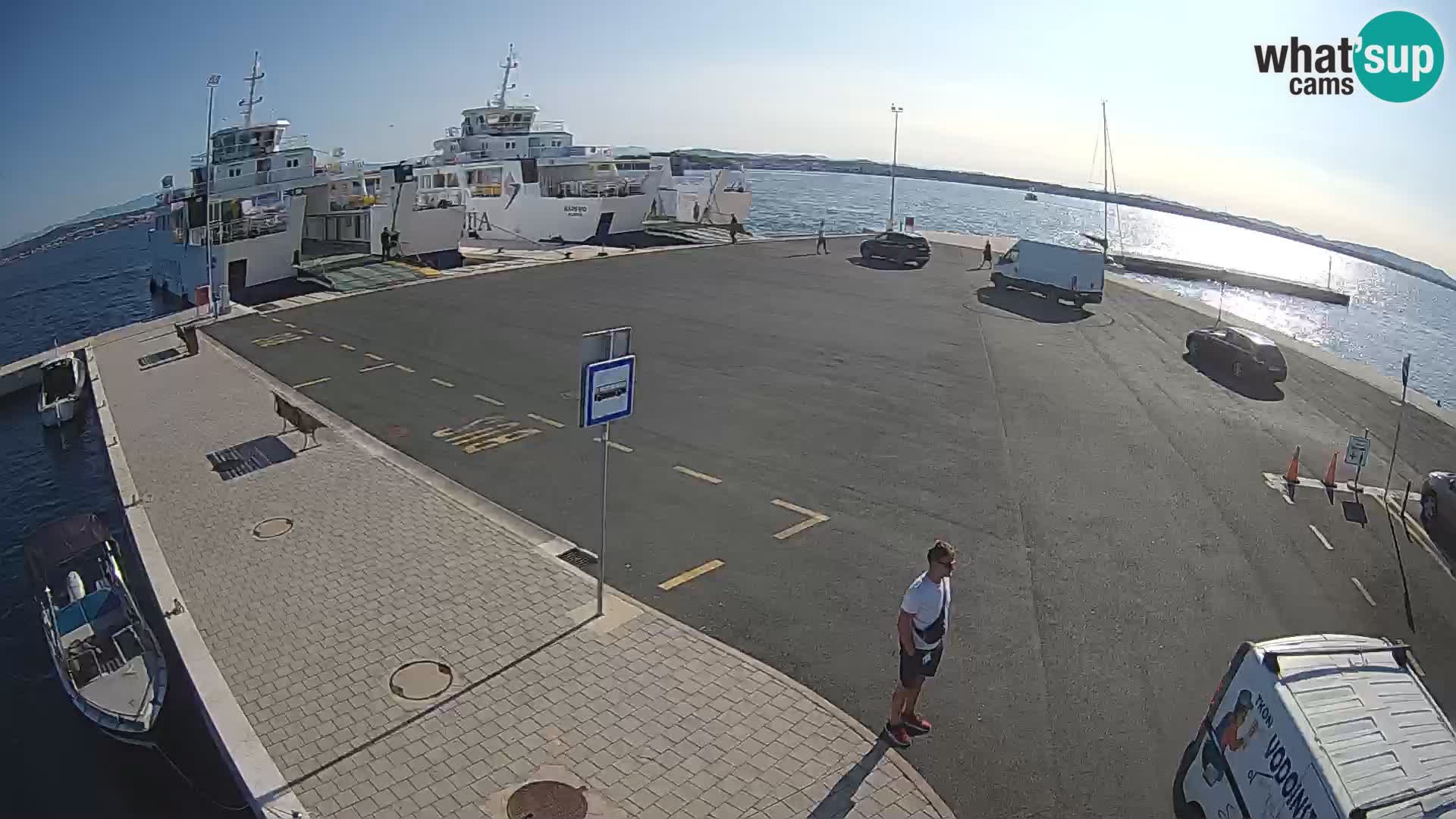 Tkon camera en vivo – Transportar – Dalmacia – Croacia