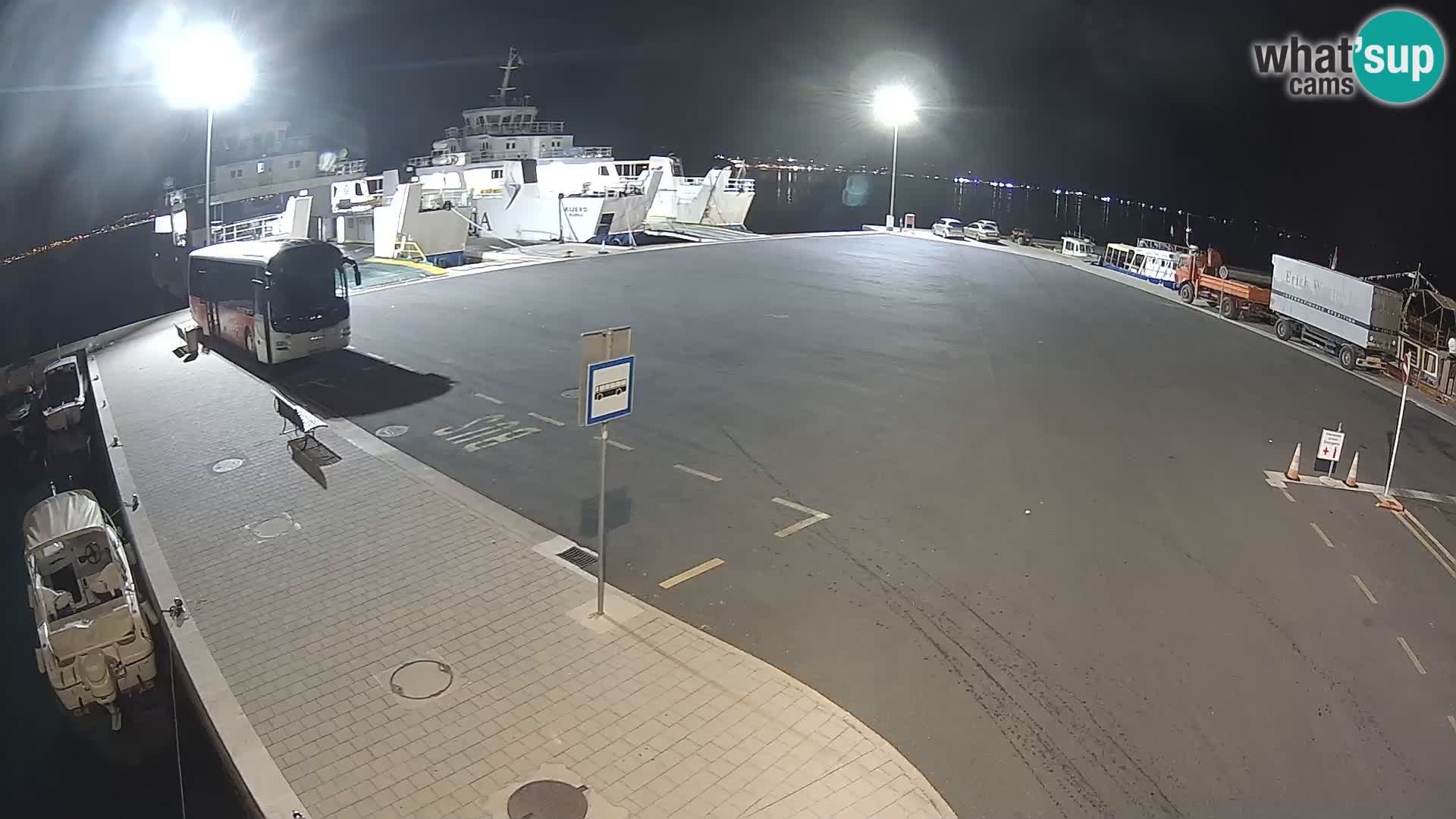 Tkon camera en vivo – Transportar – Dalmacia – Croacia