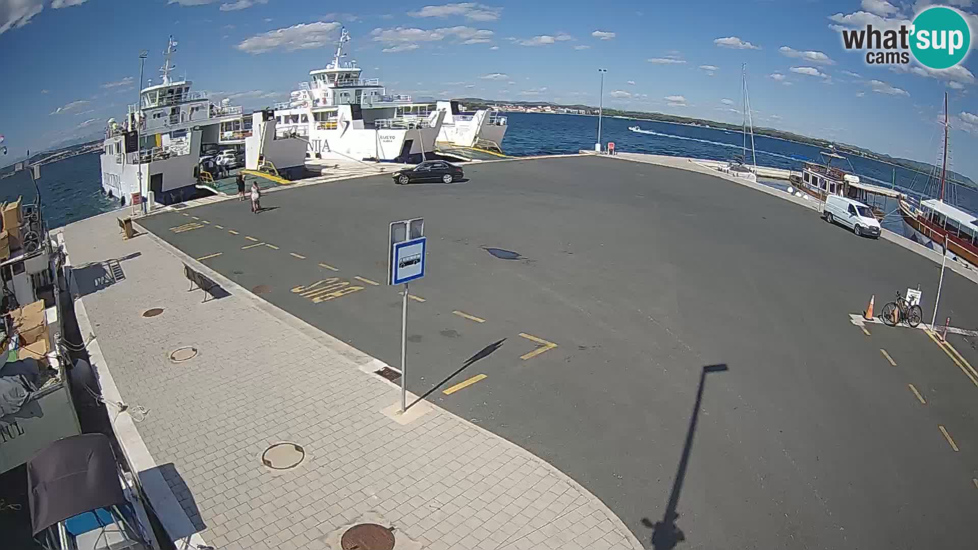 Tkon Live cam – traghetto – Dalmazia – Croazia