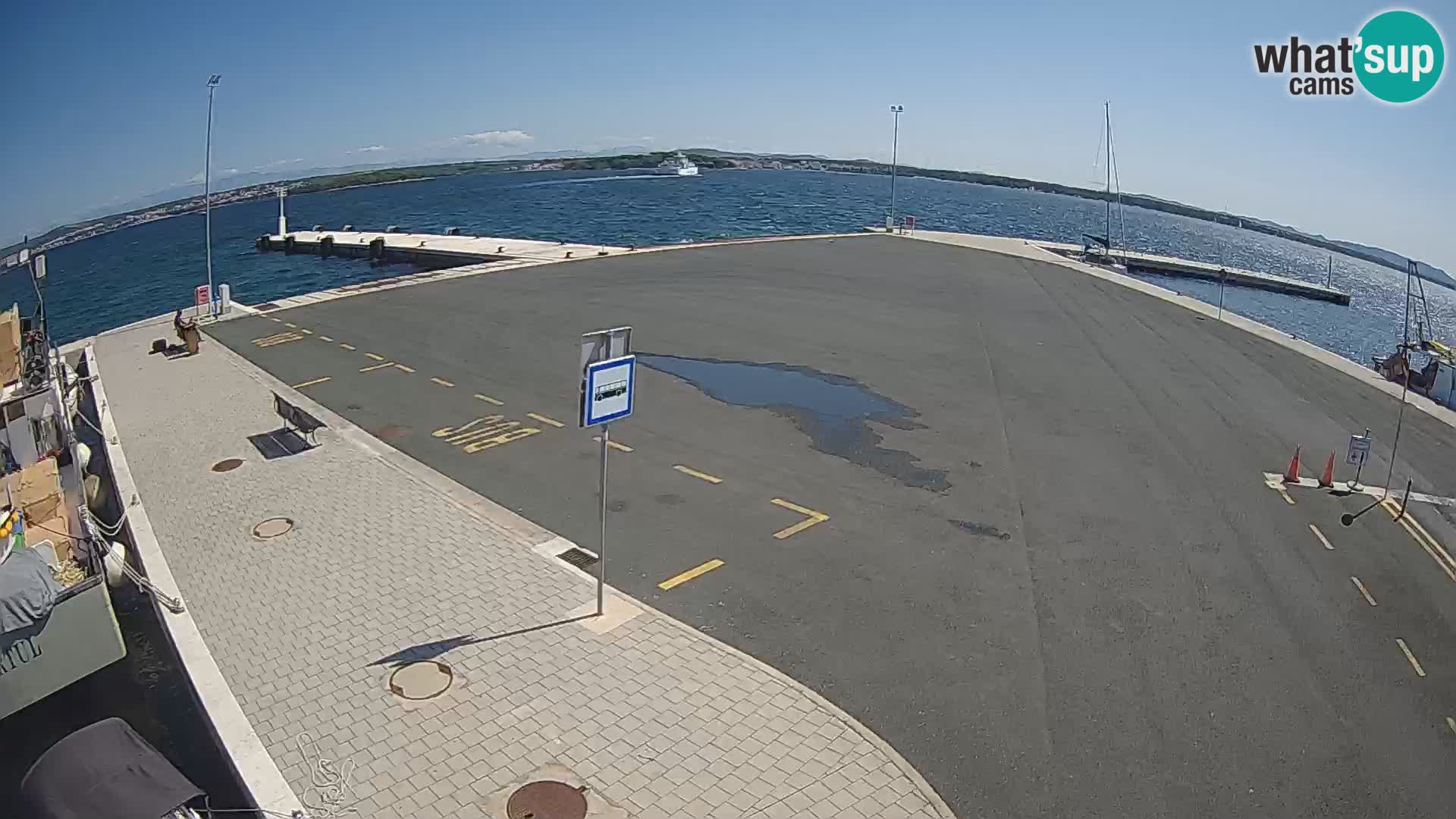 Tkon camera en vivo – Transportar – Dalmacia – Croacia