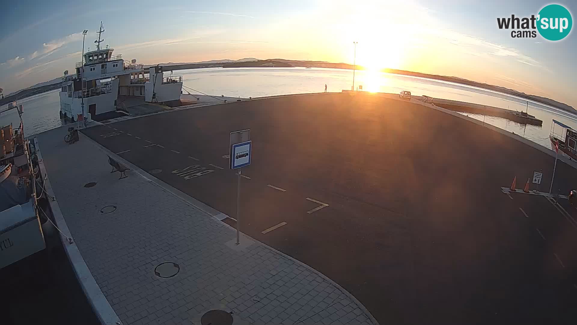 Tkon Live cam – Fähre – Dalmatien – Kroatien