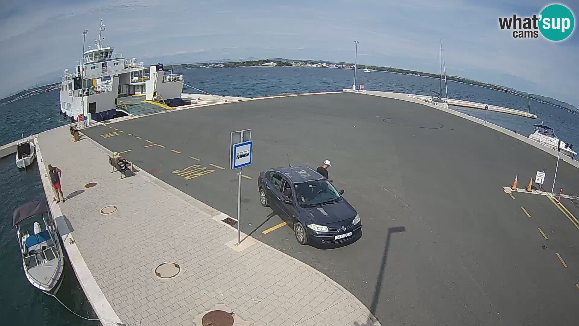 Tkon Live cam – traghetto – Dalmazia – Croazia