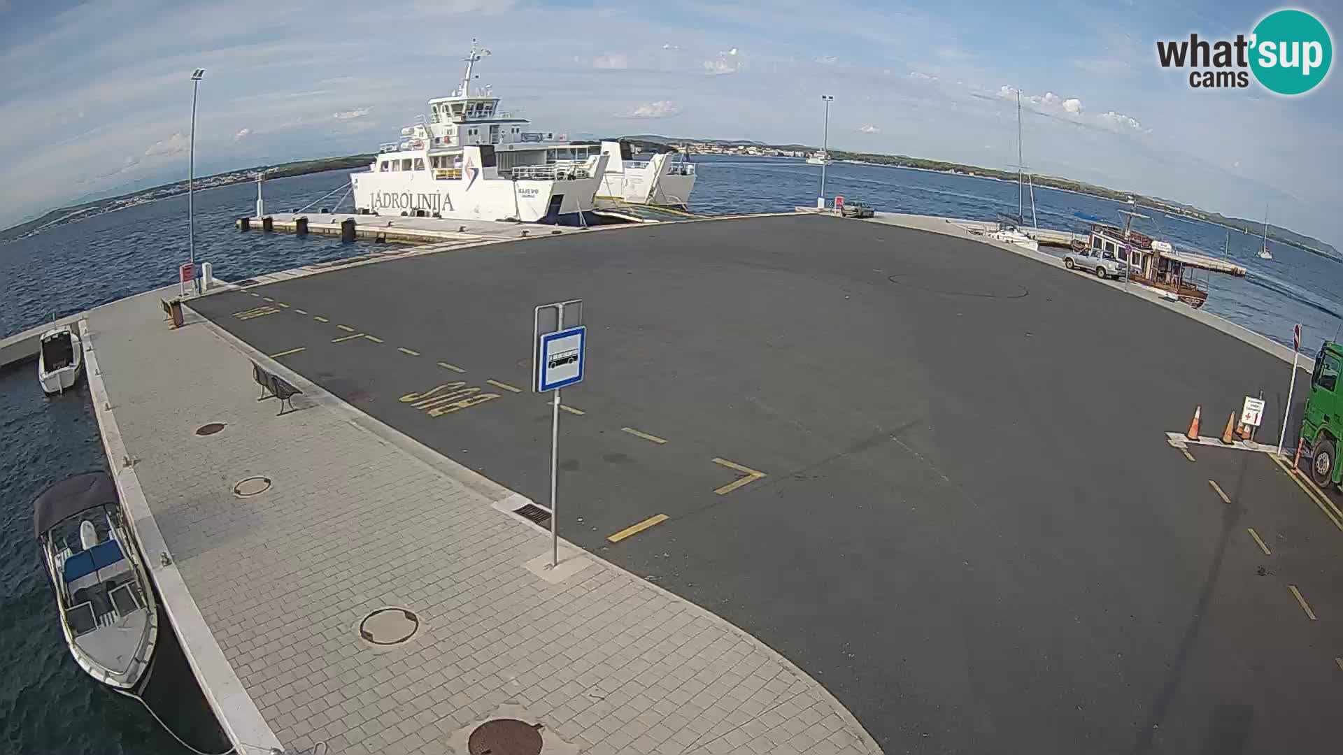 Tkon Live cam – Fähre – Dalmatien – Kroatien