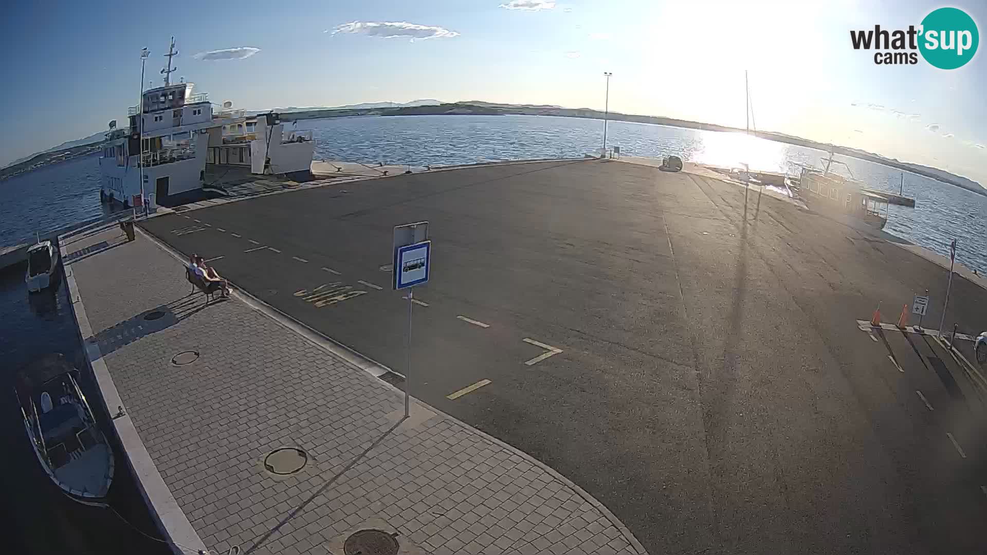 Tkon Live cam – Fähre – Dalmatien – Kroatien