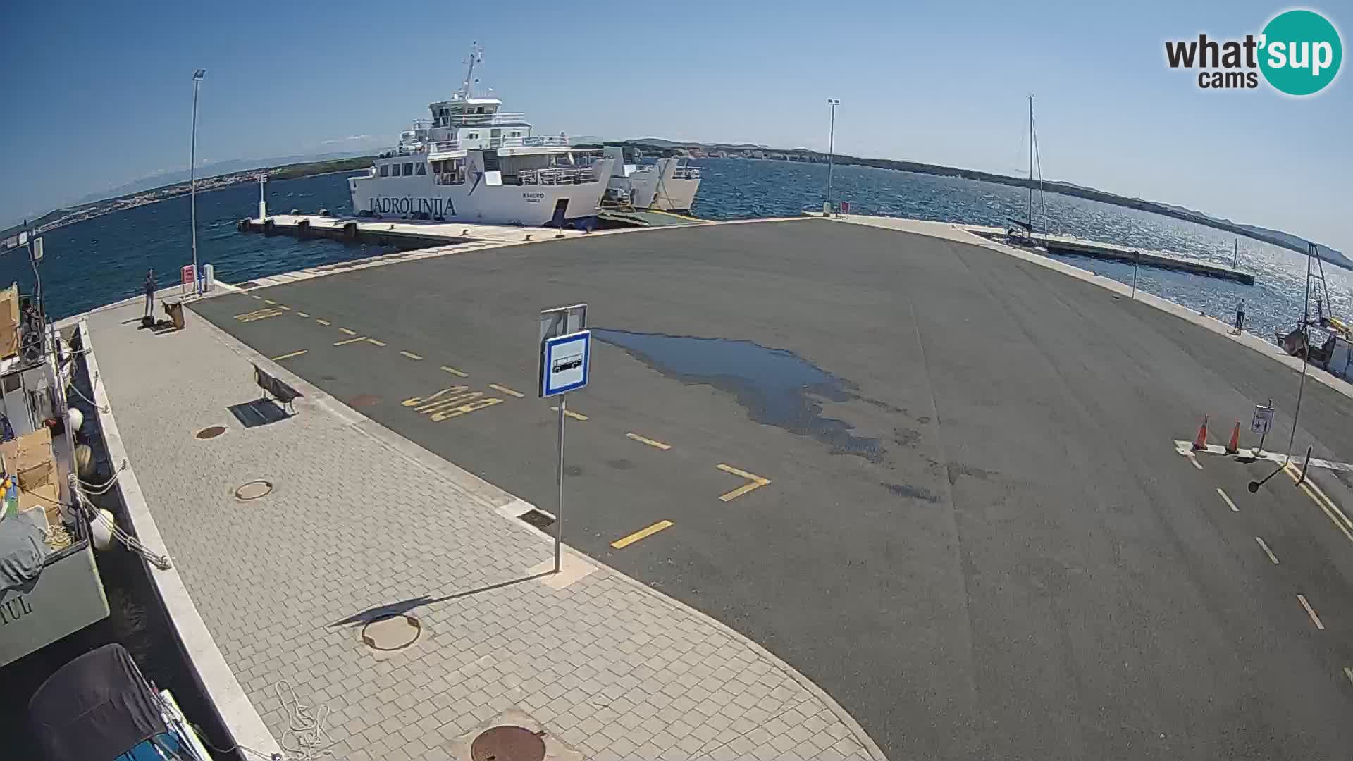 Tkon camera en vivo – Transportar – Dalmacia – Croacia