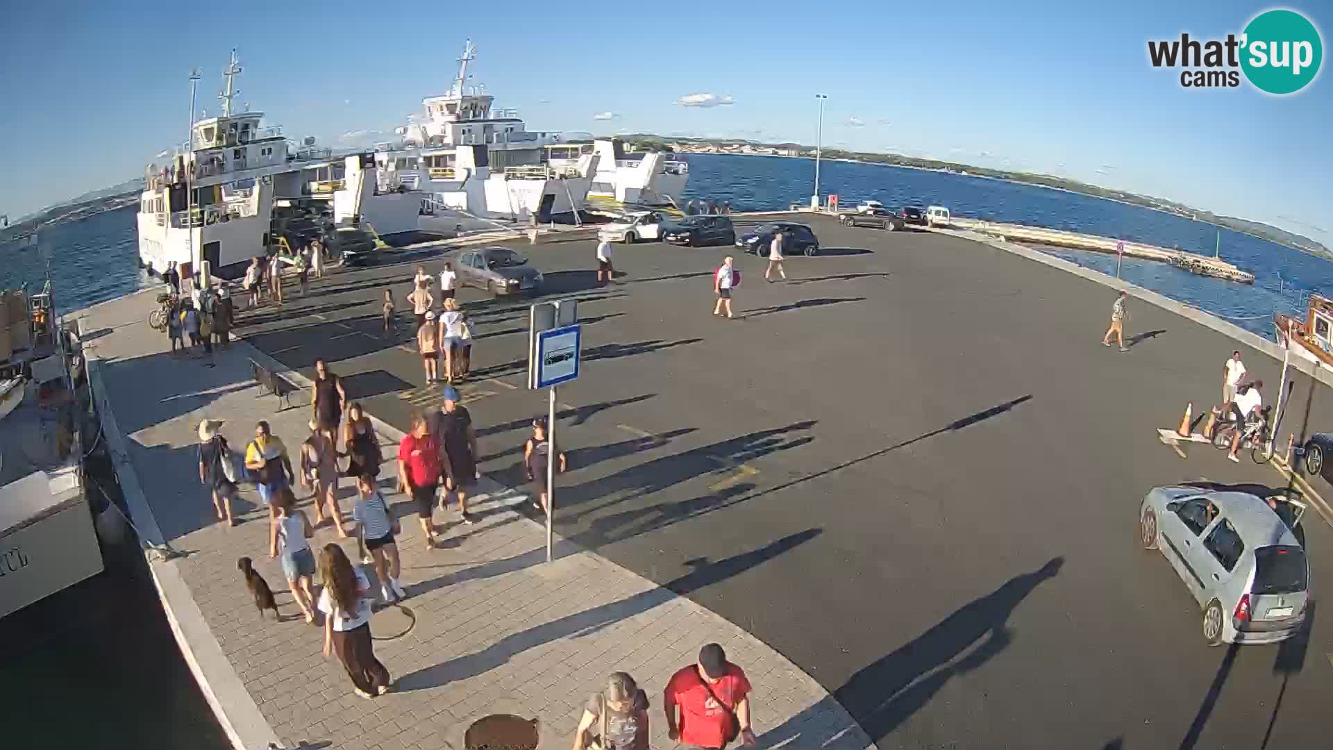 Tkon Live cam – ferry – Dalmatia – Croatia