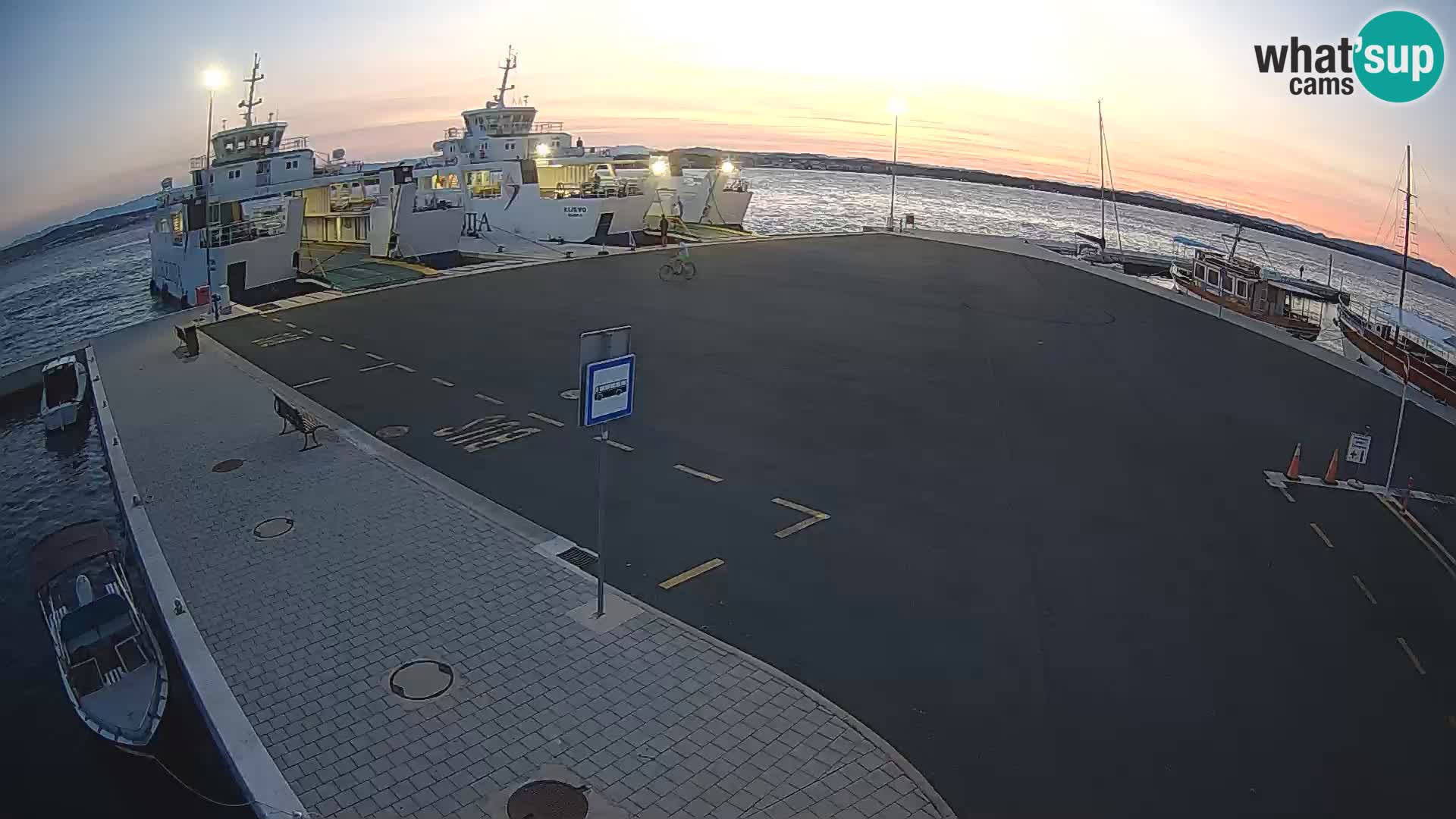 Tkon camera en vivo – Transportar – Dalmacia – Croacia