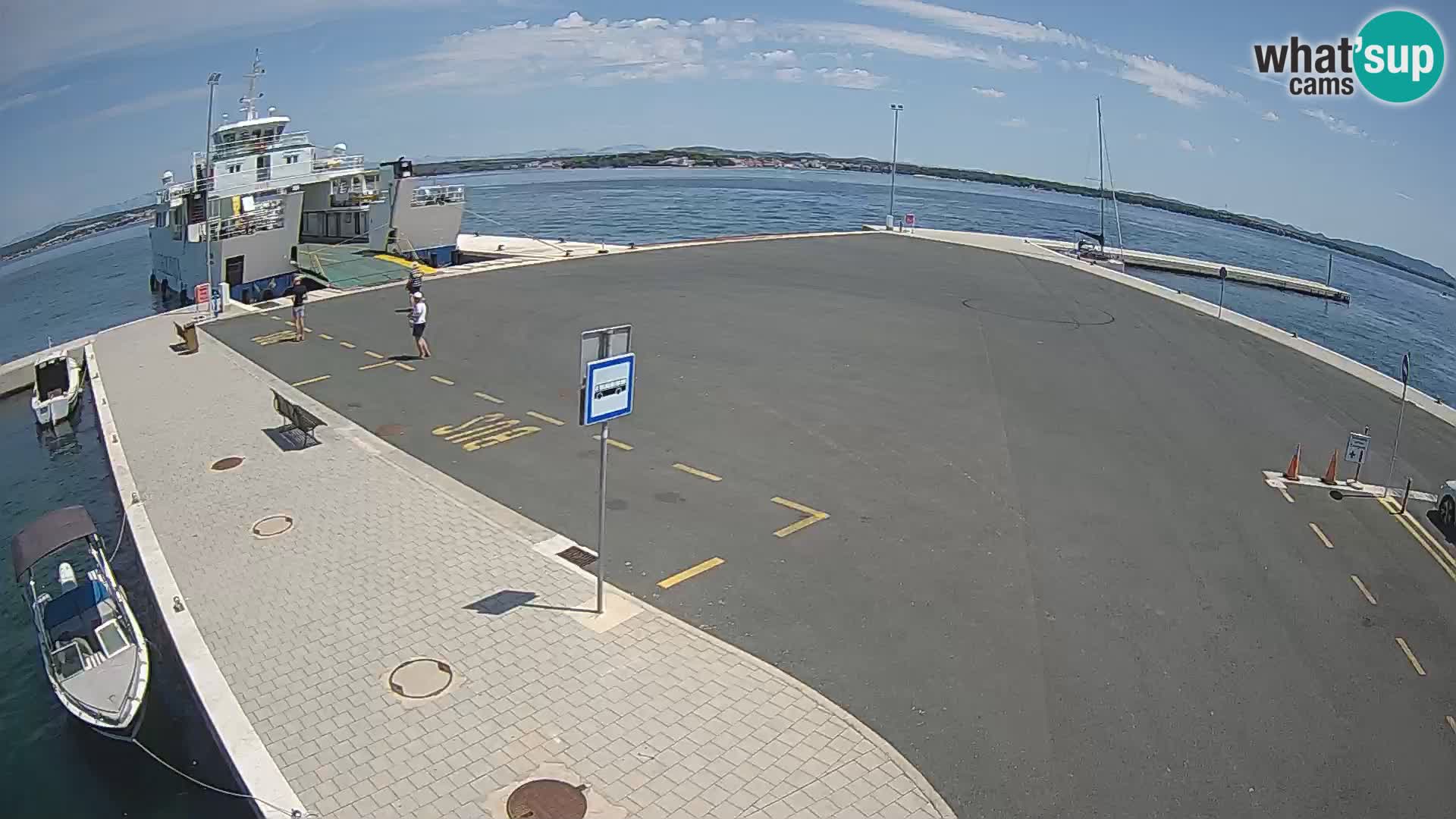 Tkon Live cam – ferry – Dalmatia – Croatia