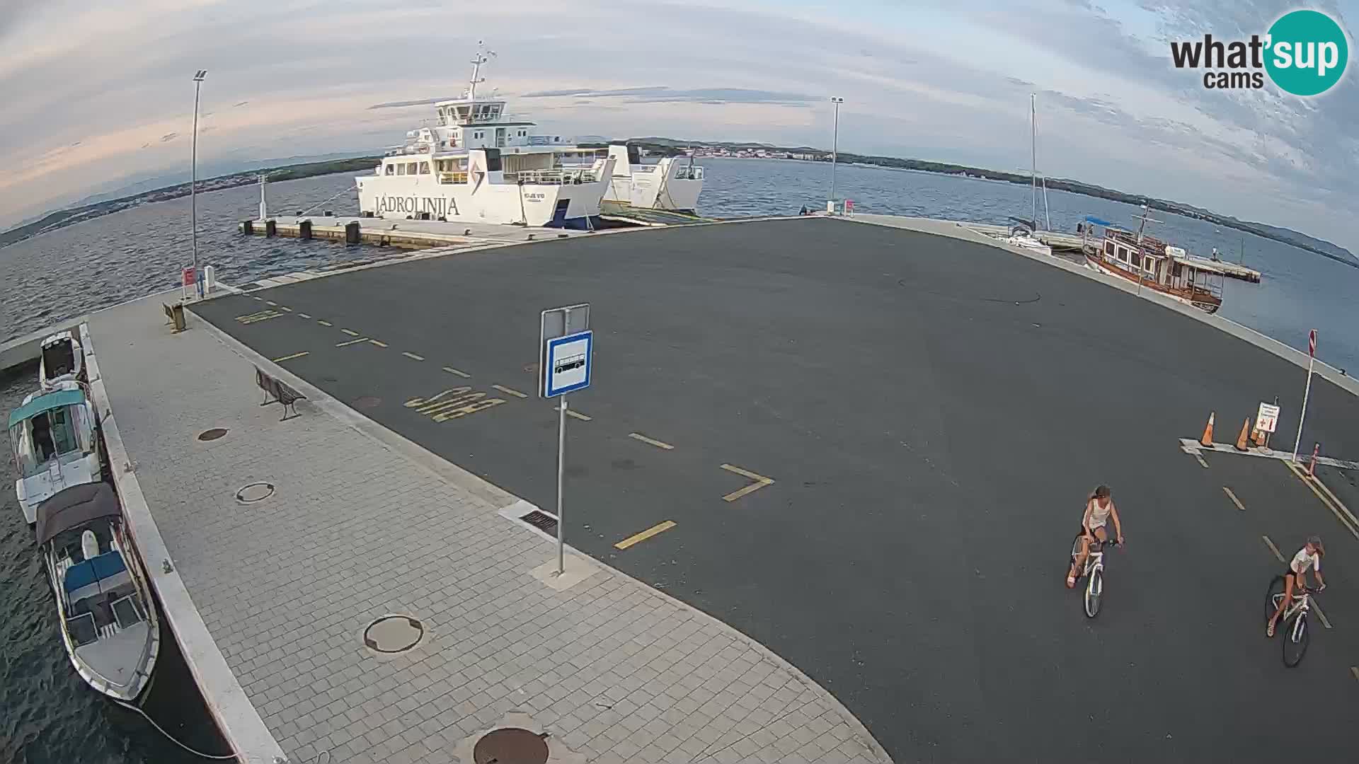 Tkon Live cam – Fähre – Dalmatien – Kroatien