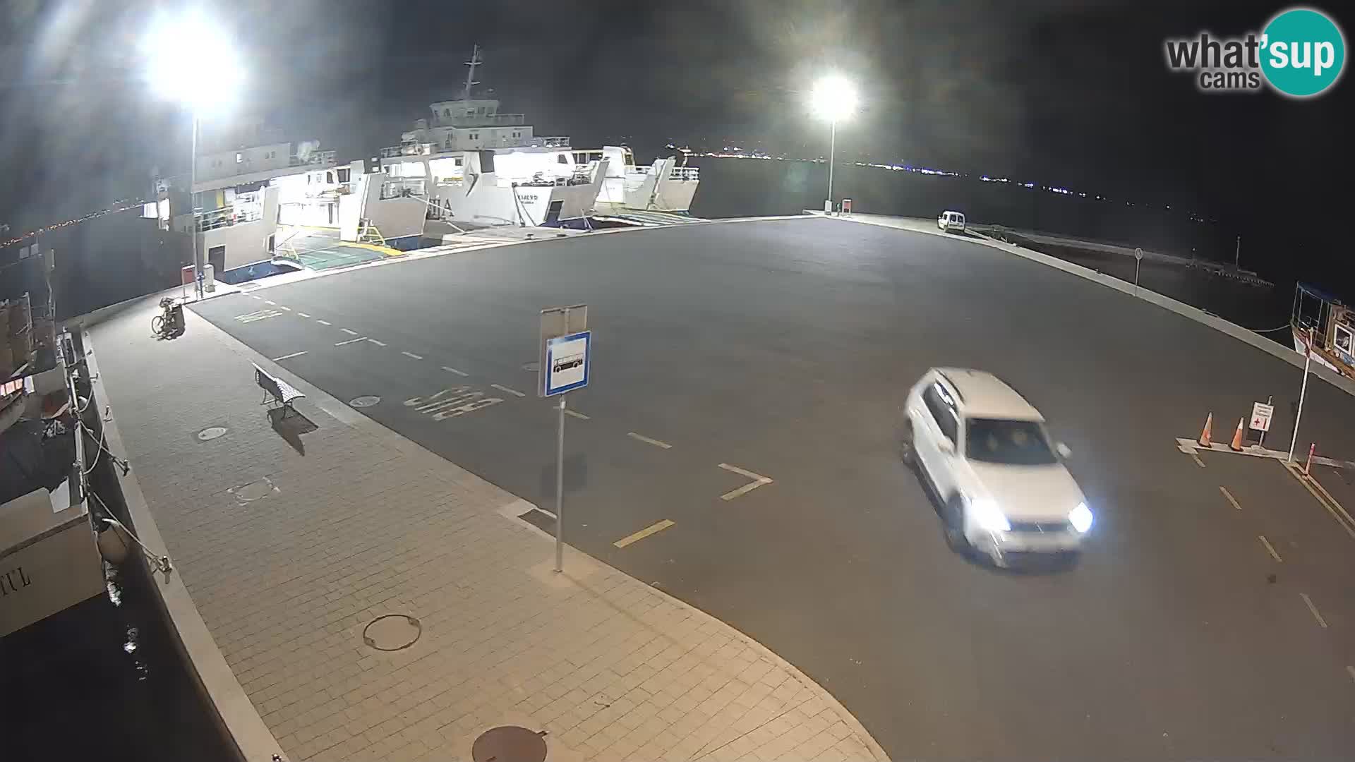 Tkon Live cam – traghetto – Dalmazia – Croazia