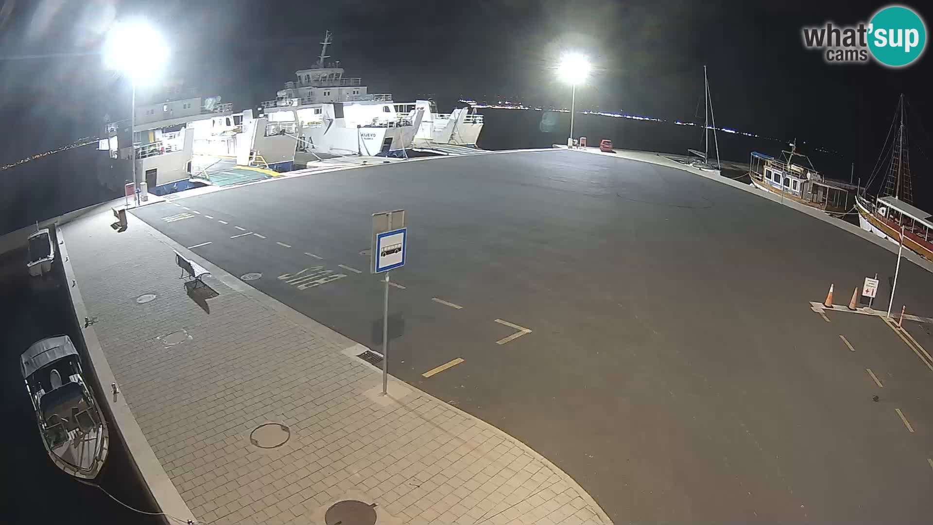 Tkon Live cam – traghetto – Dalmazia – Croazia