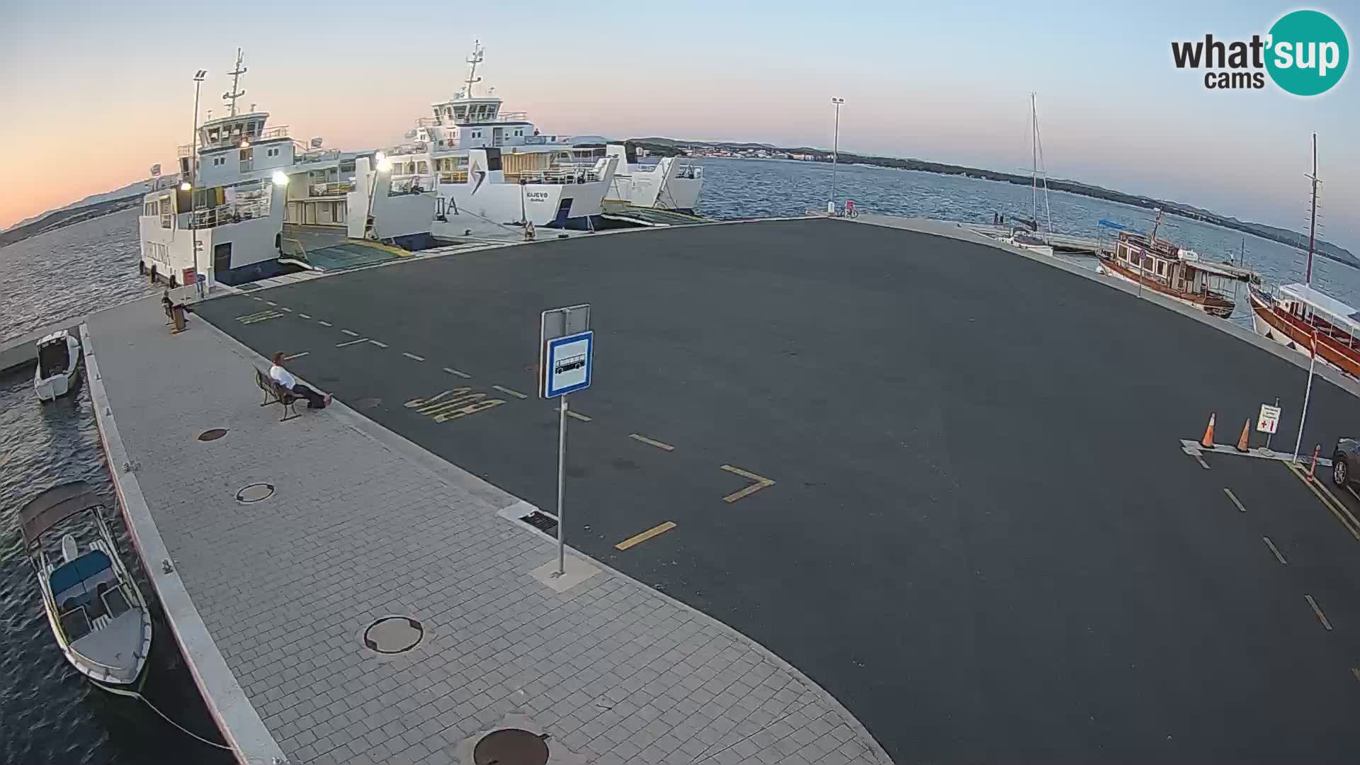 Tkon camera en vivo – Transportar – Dalmacia – Croacia
